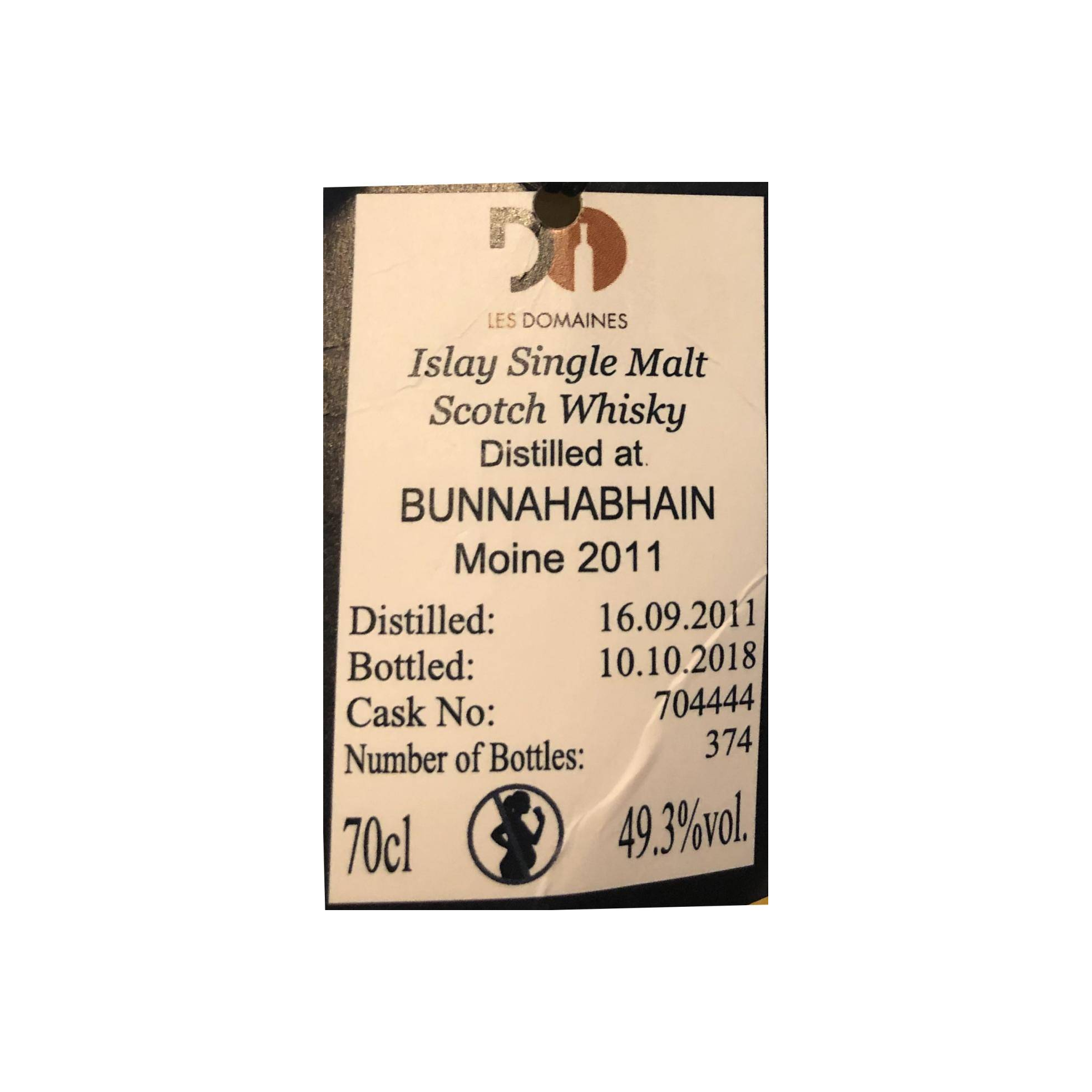 Bunnahabhain 2011 7 Years Single Malt Whisky 3