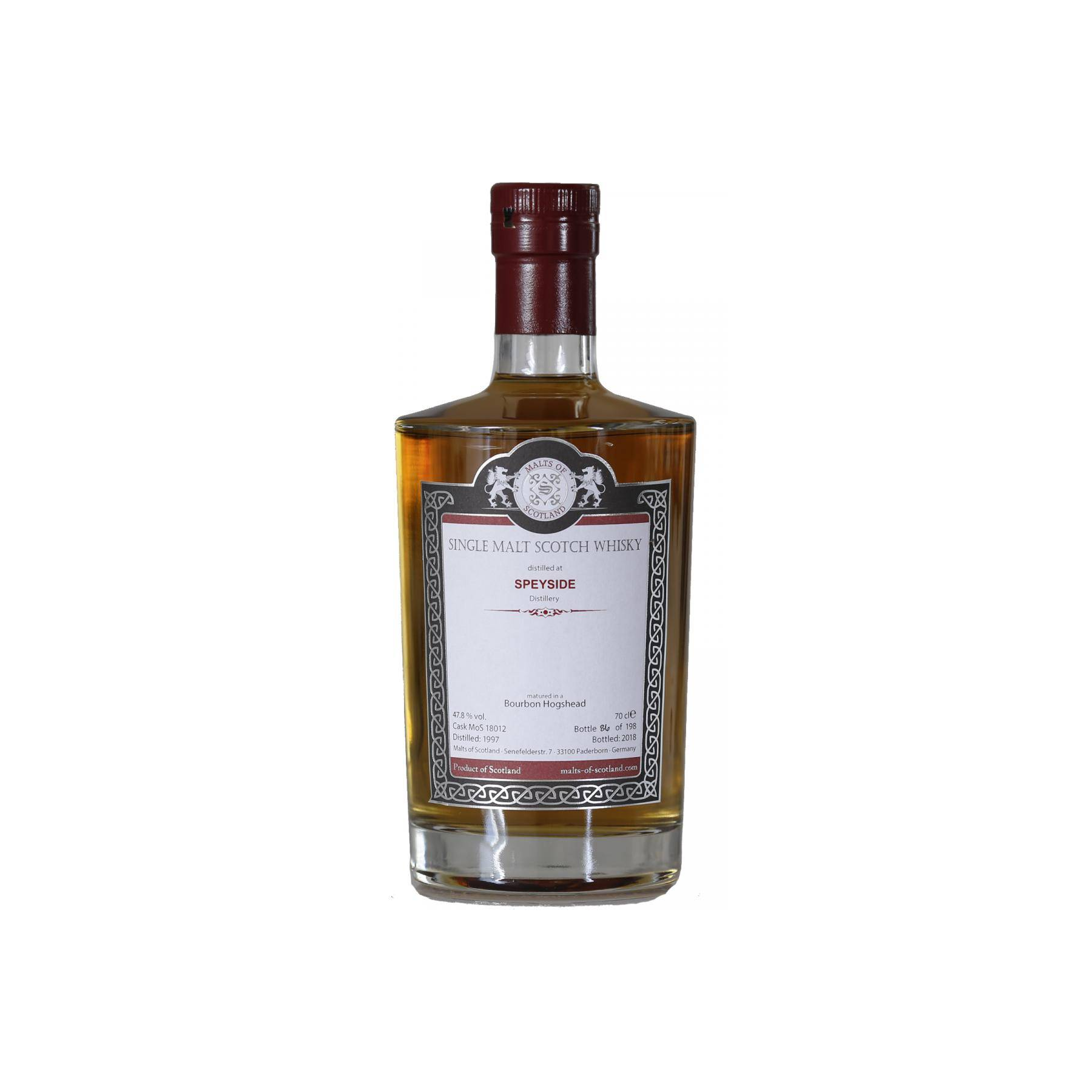 Spey 1997 21 Years Single Malt Whisky