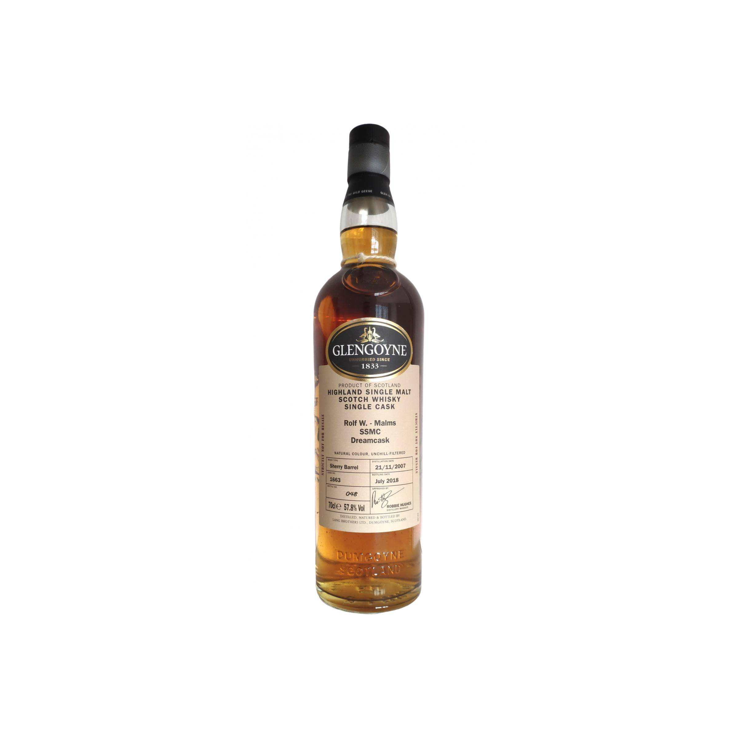 Glengoyne Single Cask 2007 10 Years Single Malt Whisky