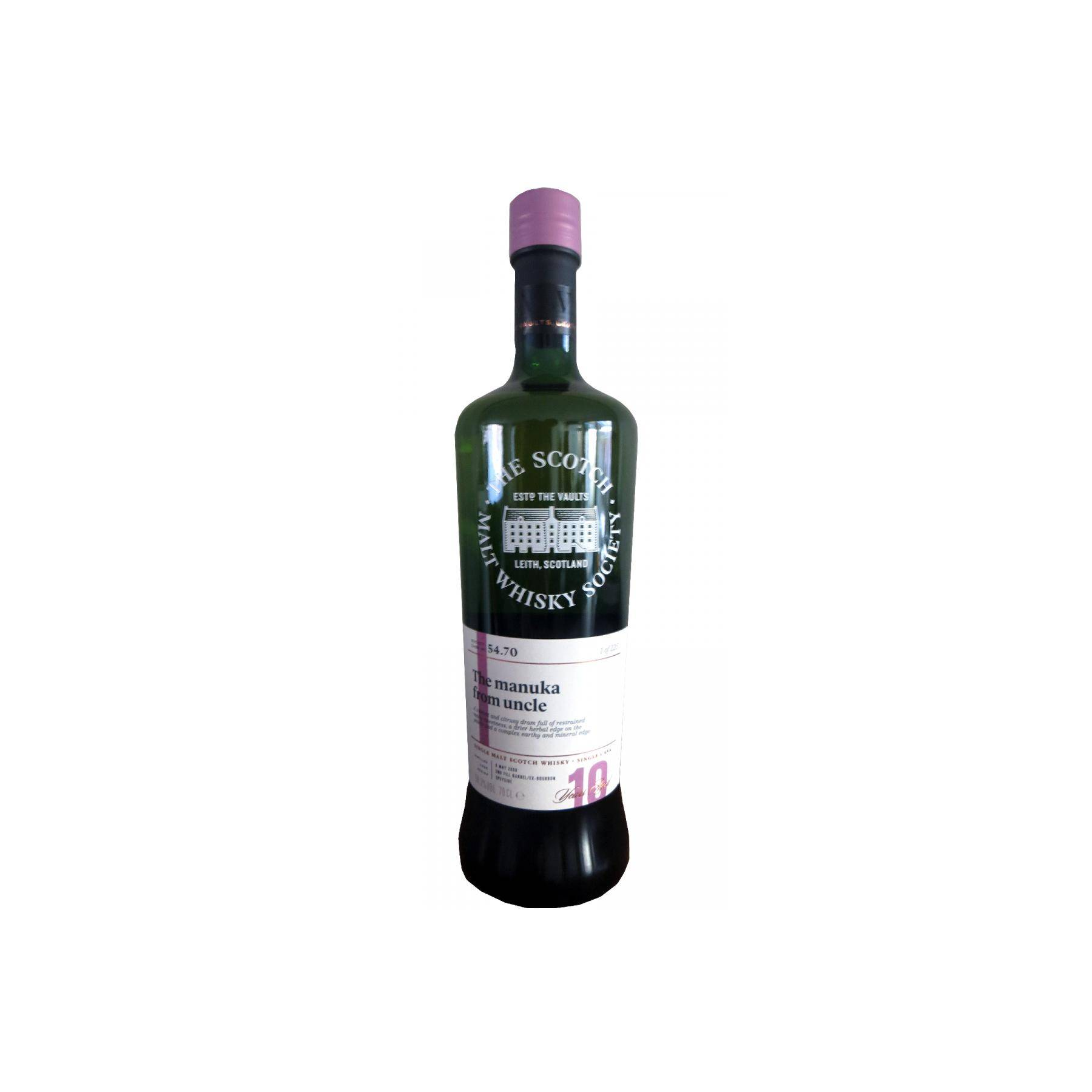 The Scotch Malt Whisky Society 2008 10 Years Single Malt Whisky