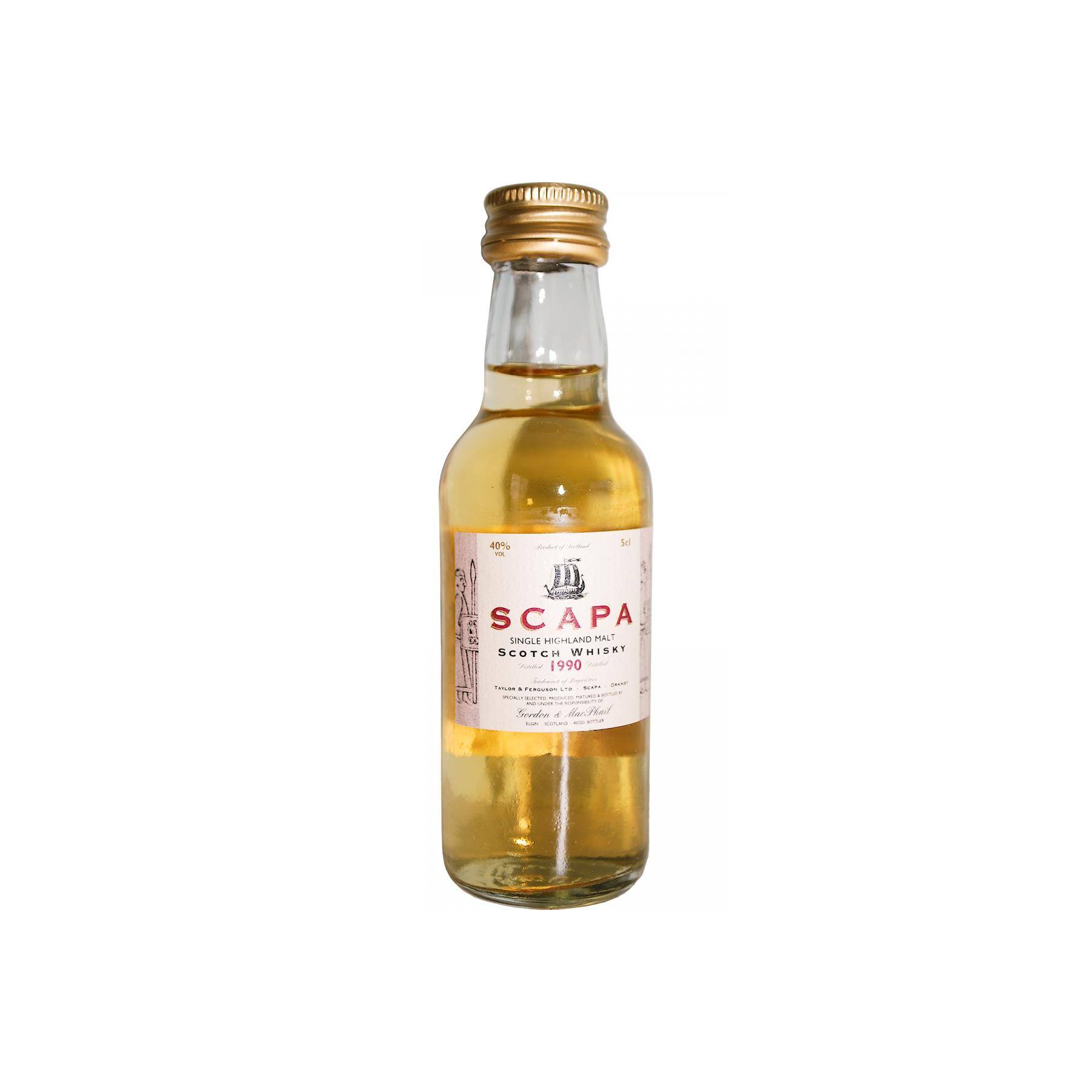 Scapa Licensed Bottling 1990 Single Malt Whisky 2