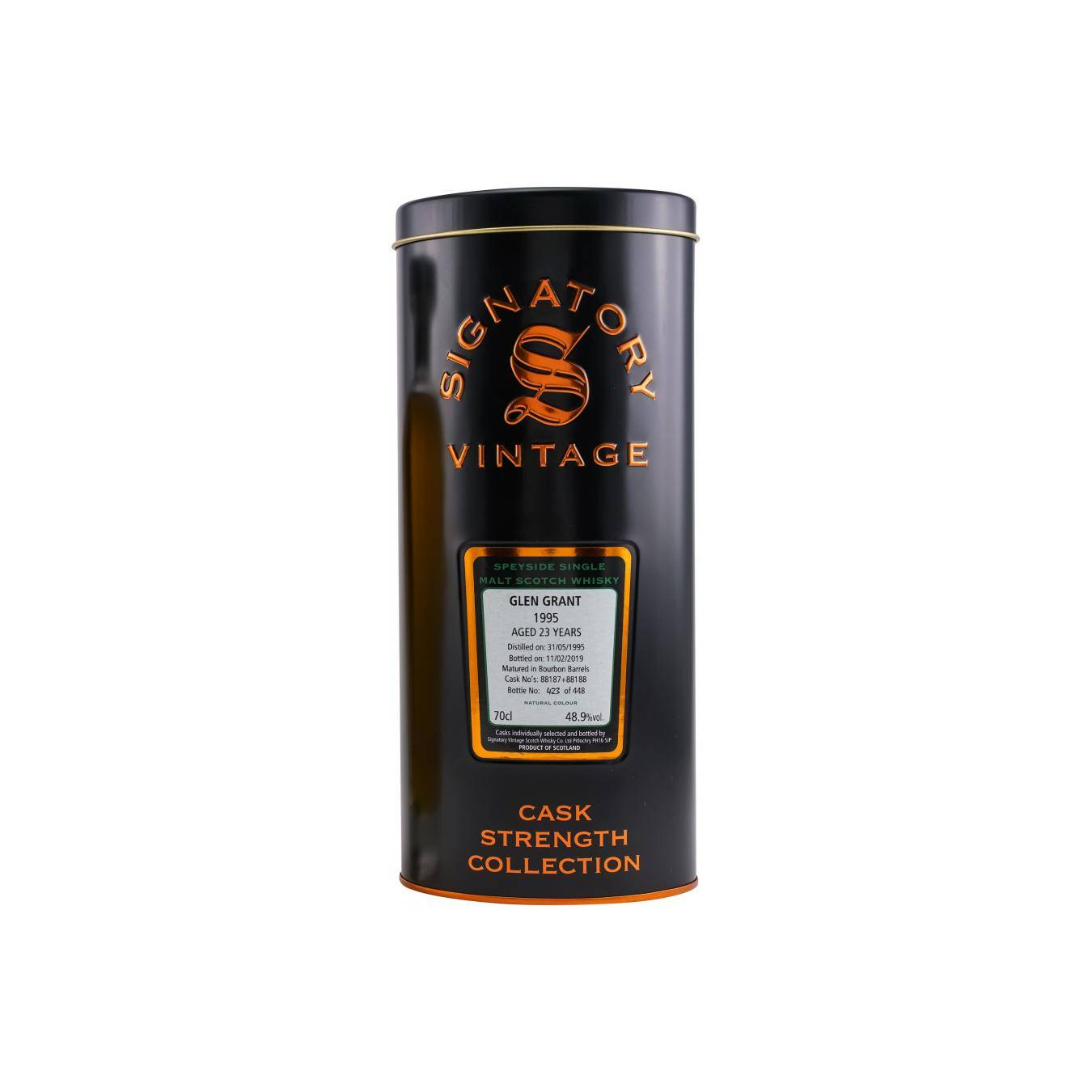 Glen Grant Cask Strength Collection 1995 23 Years Single Malt Whisky 2
