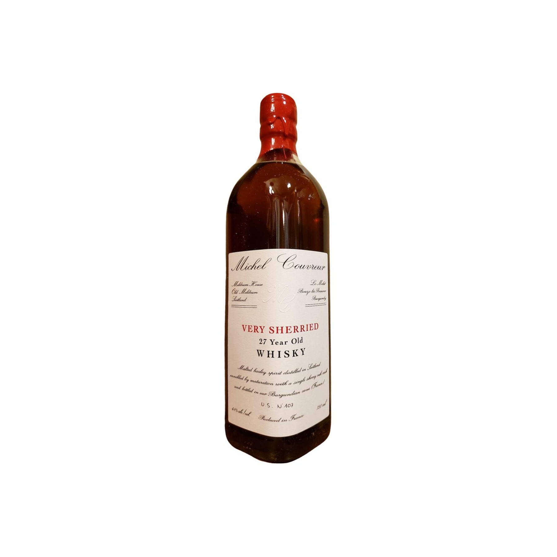 Michel Couvreur 27 Years Single Malt Whisky