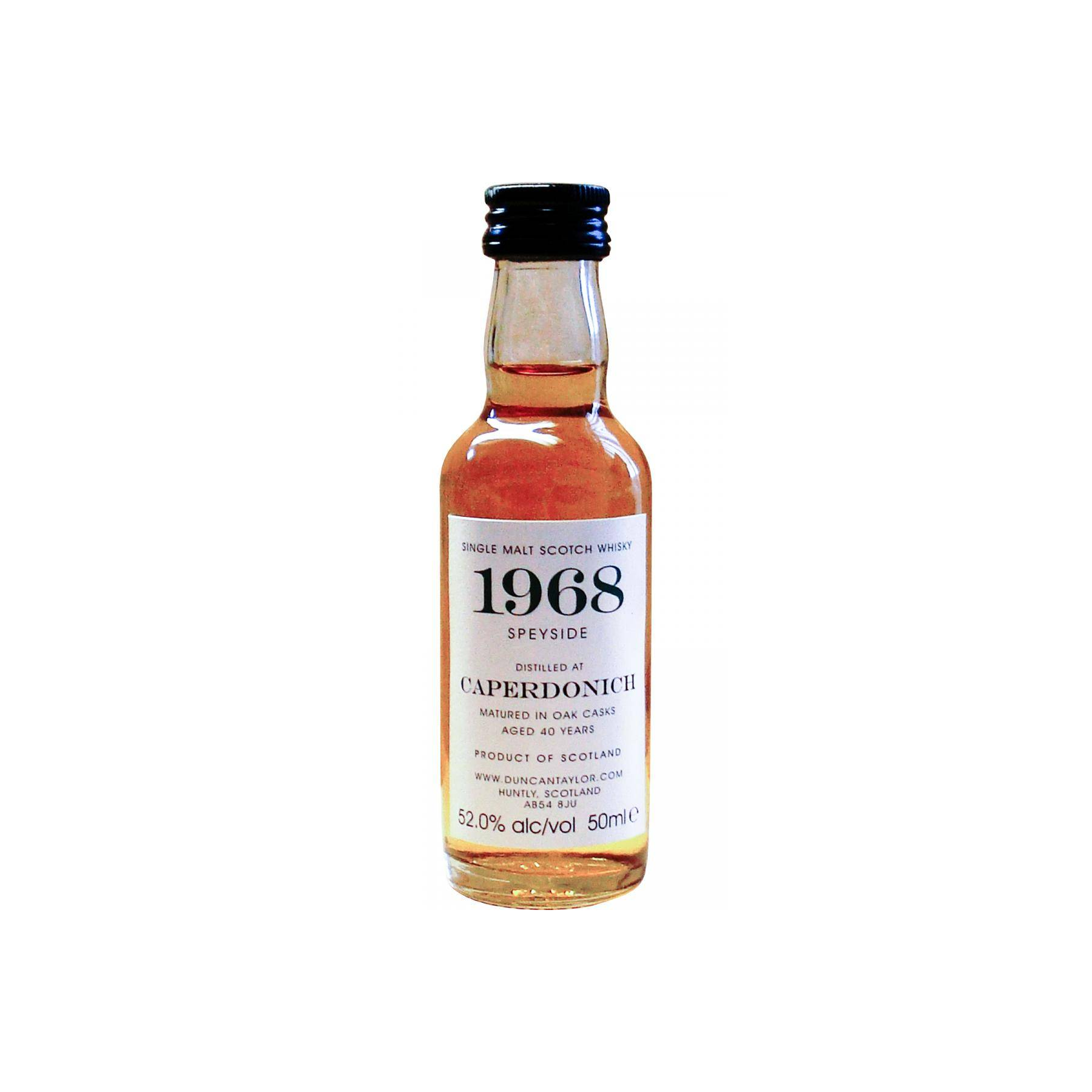 Caperdonich Miniature 1968 40 Years Single Malt Whisky 2
