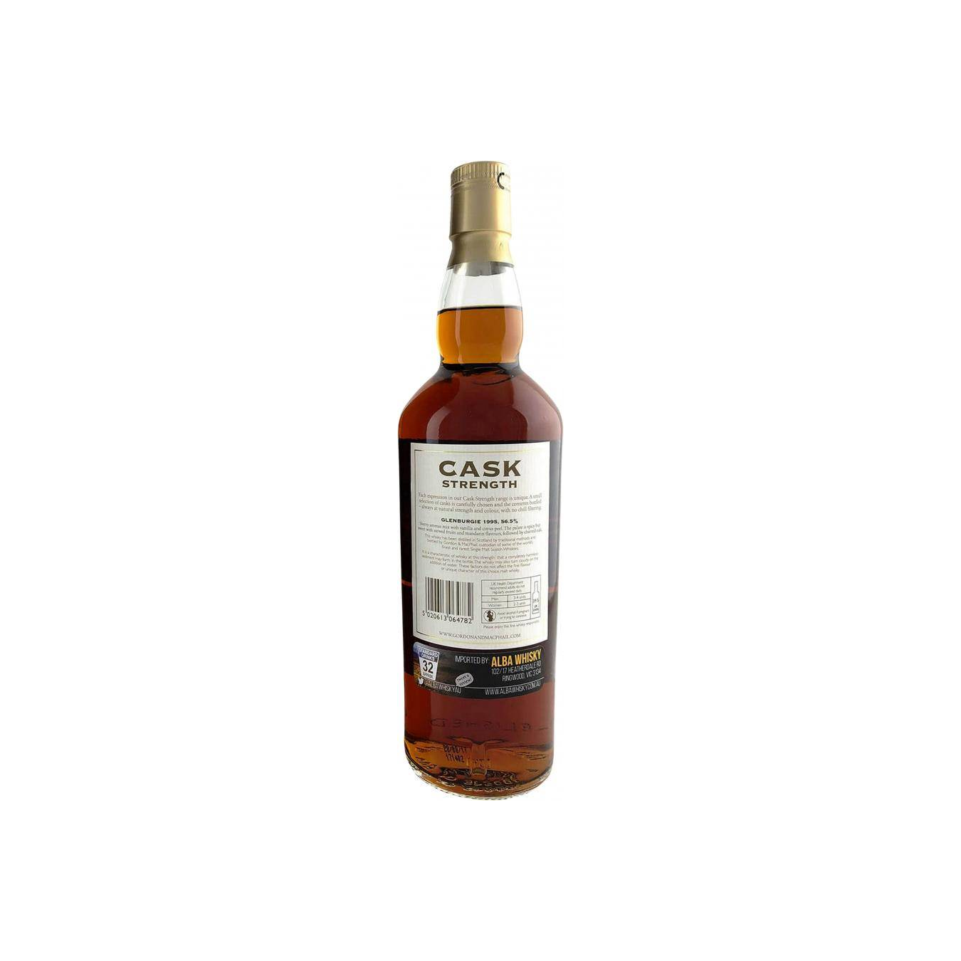 Glenburgie Cask Strength Collection 1995 22 Years Single Malt Whisky 2