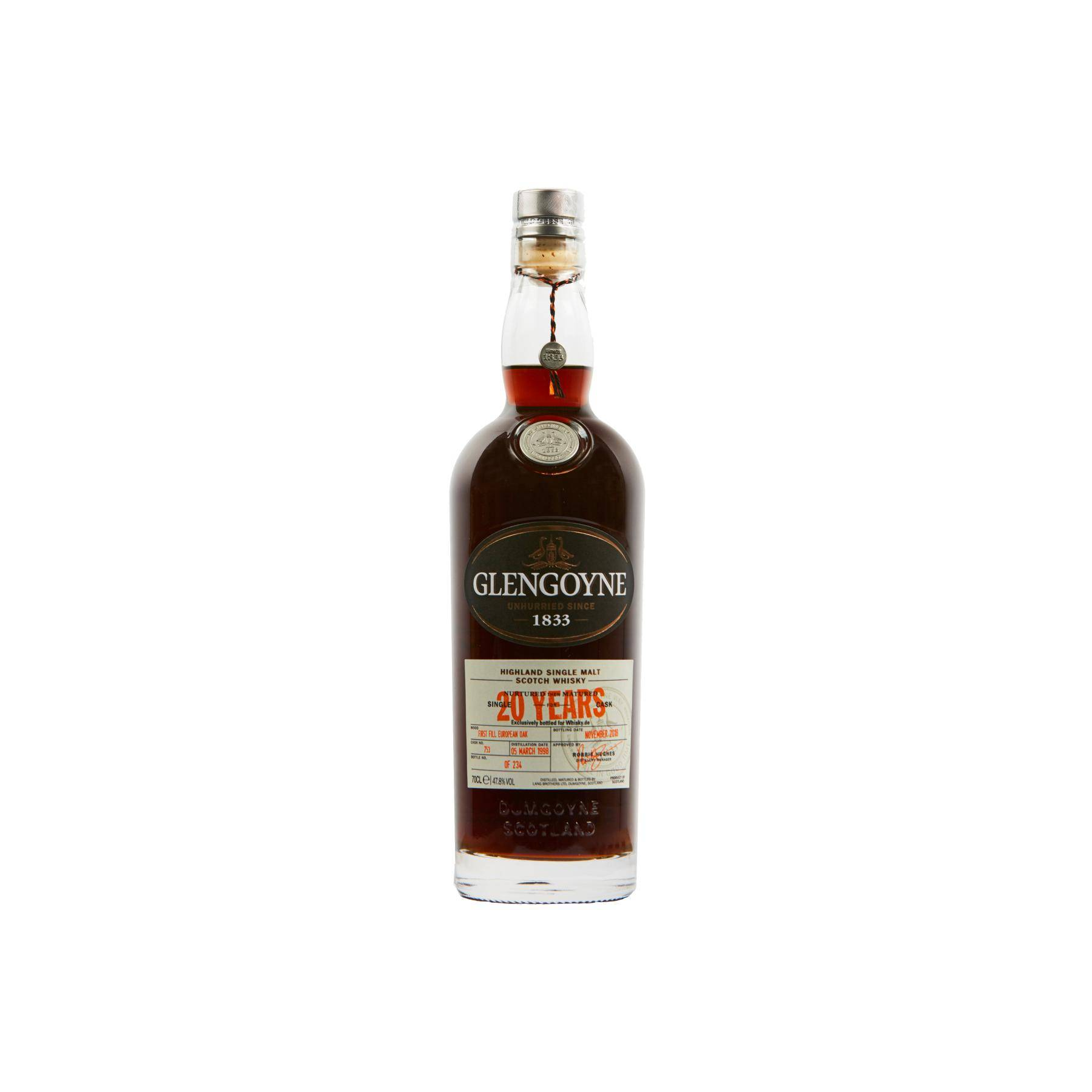 Glengoyne 1998 20 Years Single Malt Whisky