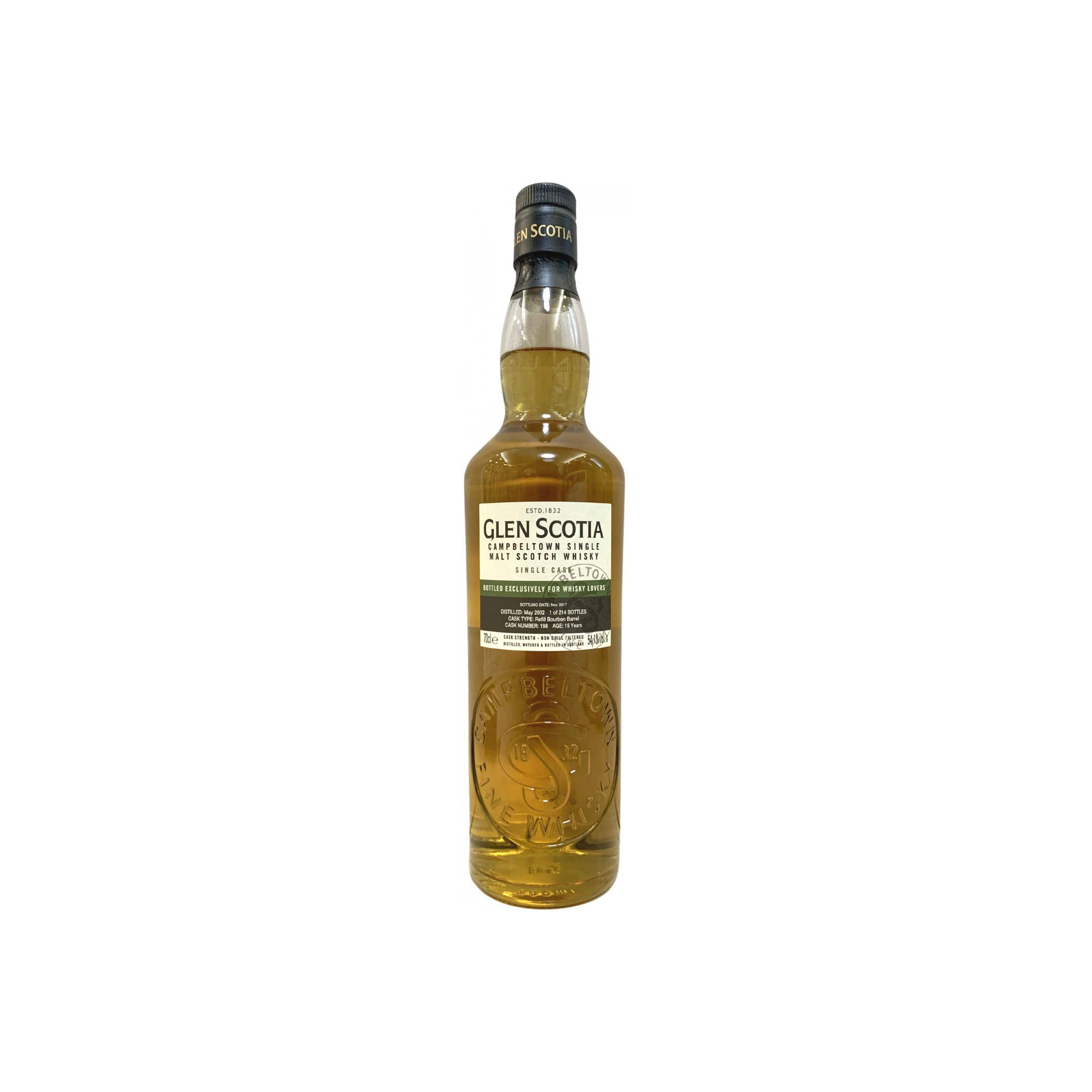 Glen Scotia 2002 15 Years Single Malt Whisky