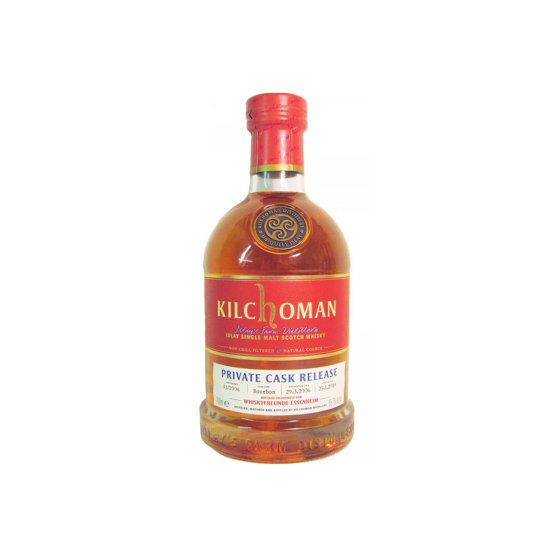 Kilchoman Private Cask 2006 12 Years Single Malt Whisky