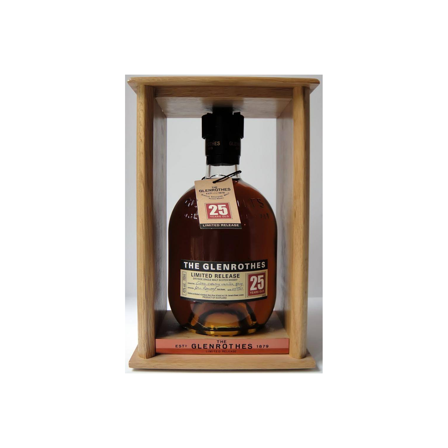 The Glenrothes 25 Years Single Malt Whisky 3