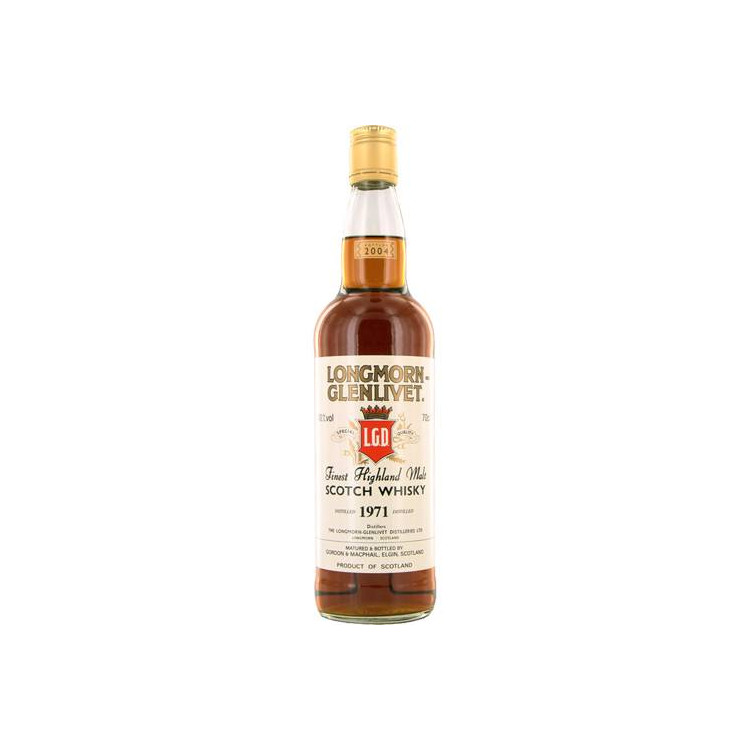 Longmorn Licensed Bottling 1971 33 Years Single Malt Whisky