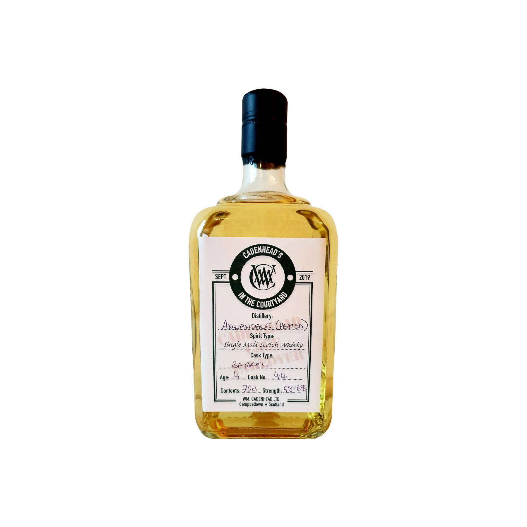 Cadenhead 2015 4 Years Single Malt Whisky