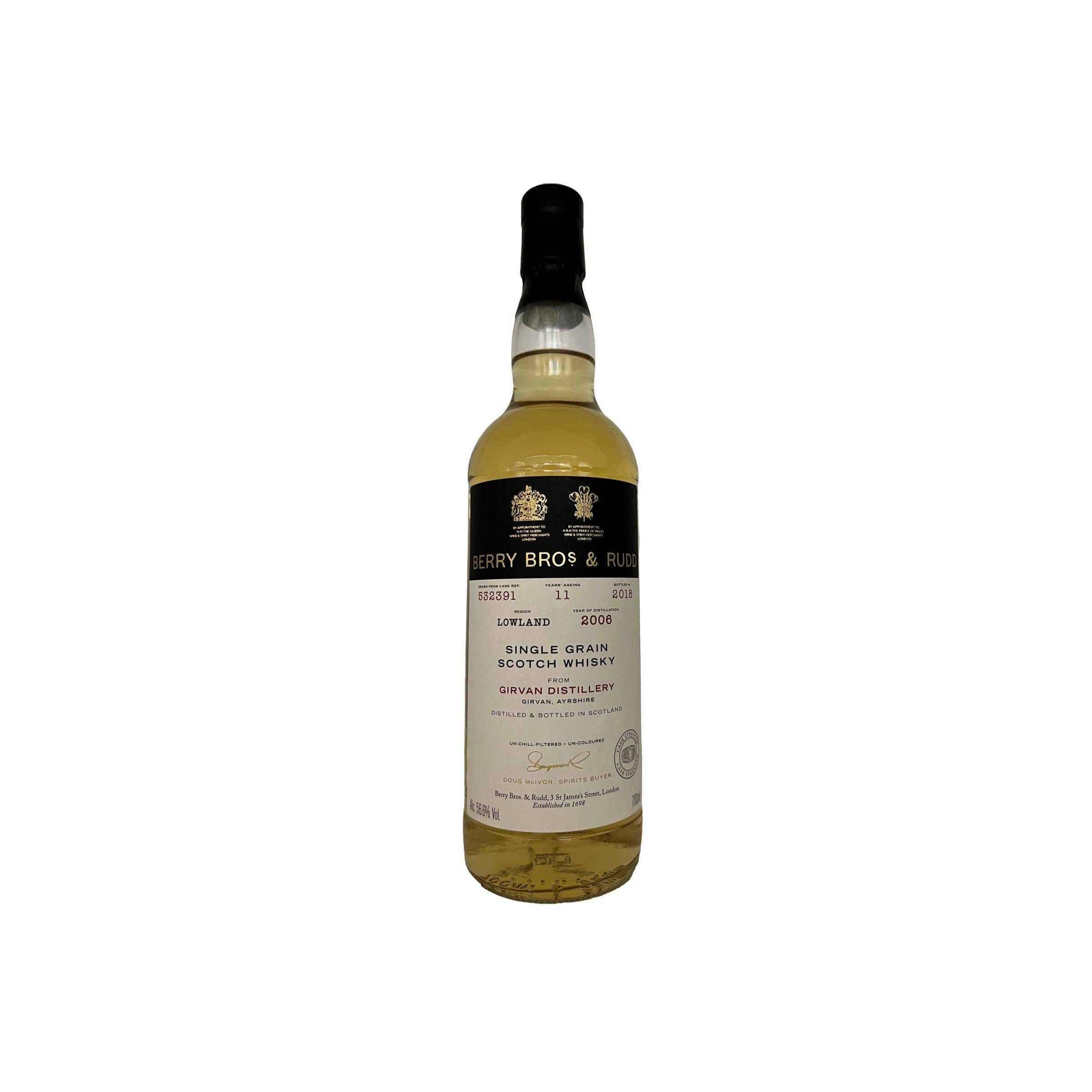 Girvan 2006 11 Years Single Grain Whisky