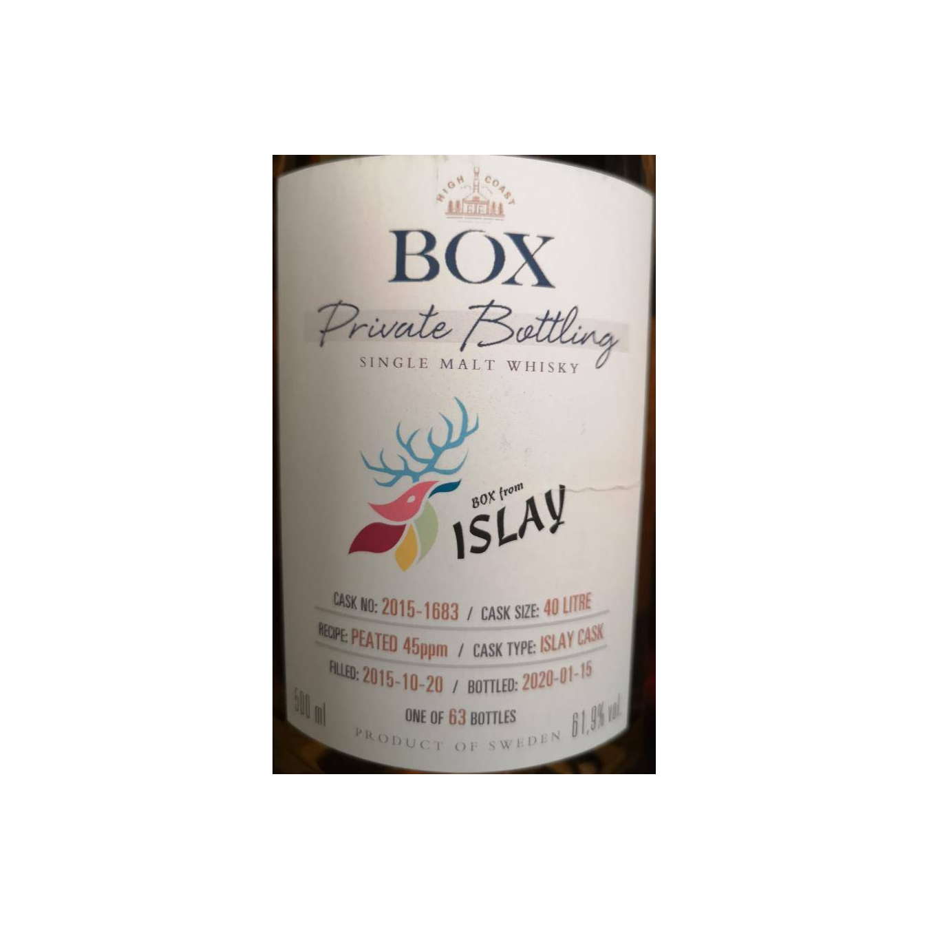 Compass Box 2015 4 Years Single Malt Whisky 2