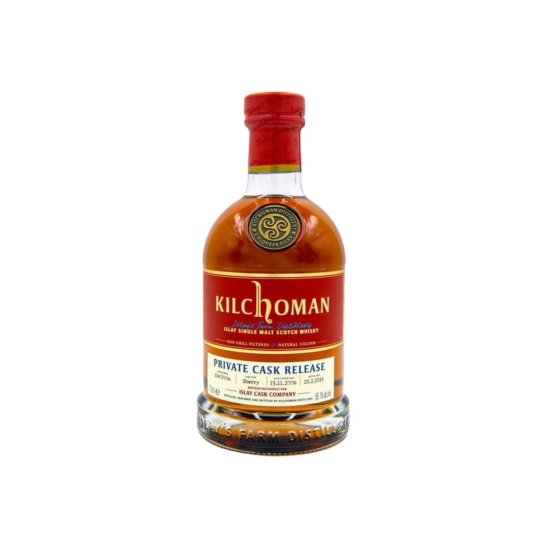 Kilchoman 2006 12 Years Single Malt Whisky