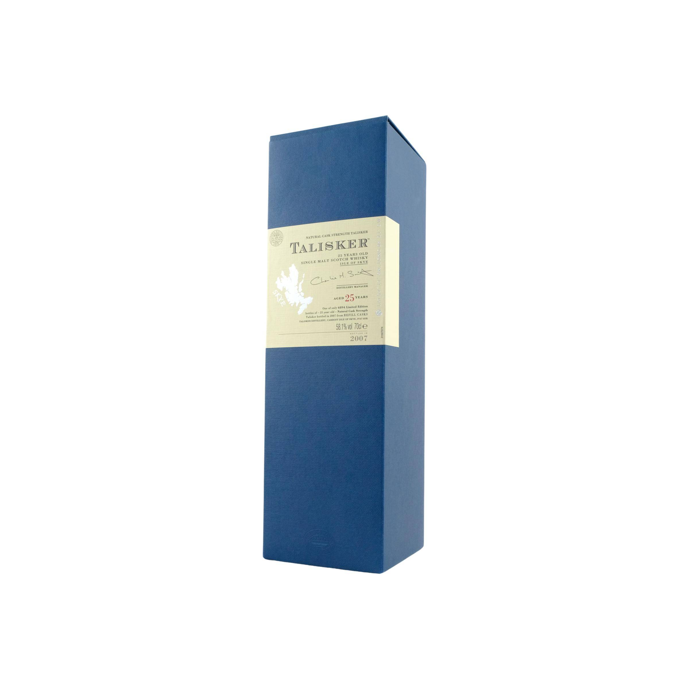 Talisker 25 Years Single Malt Whisky 3