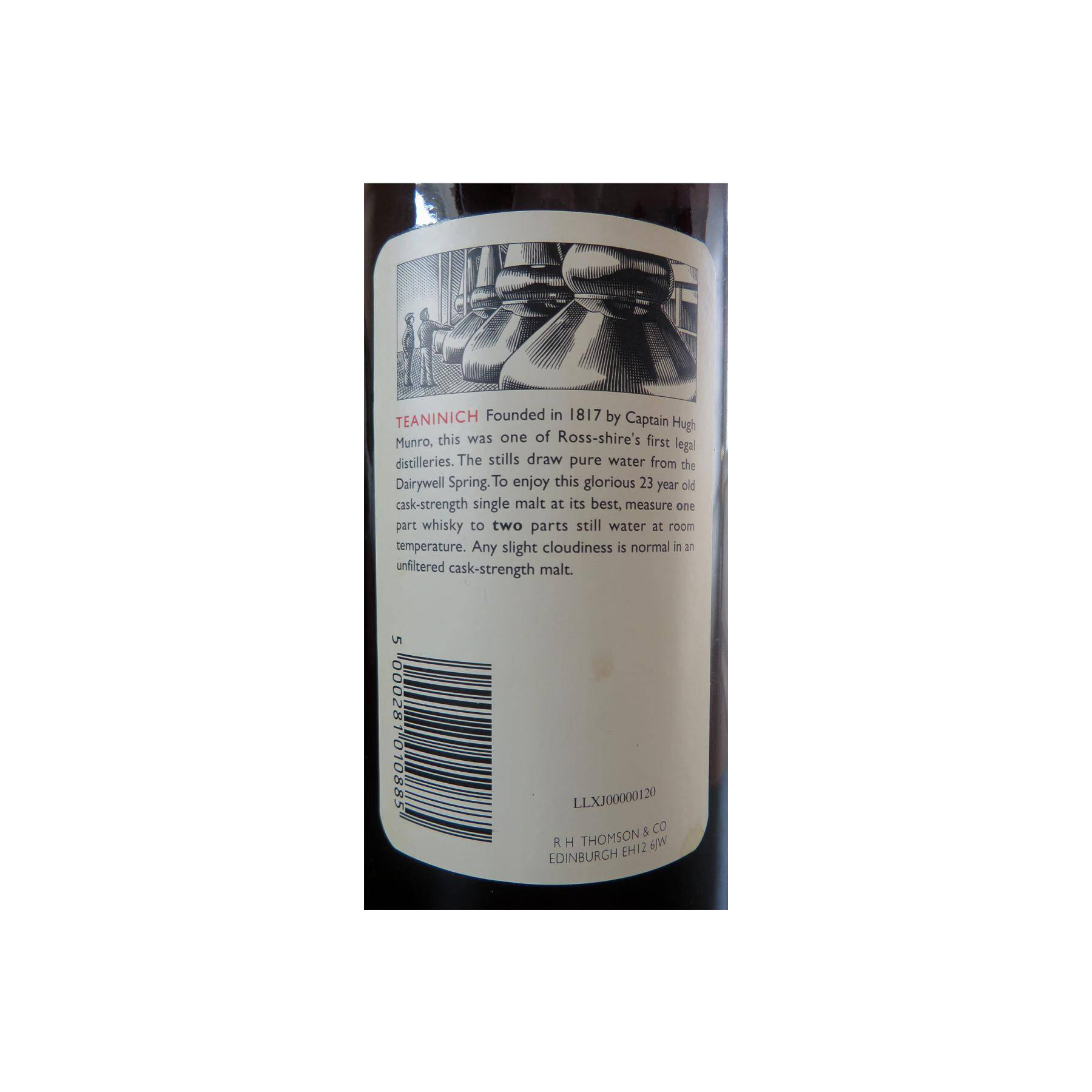 Teaninich 1972 23 Years Single Malt Whisky 3