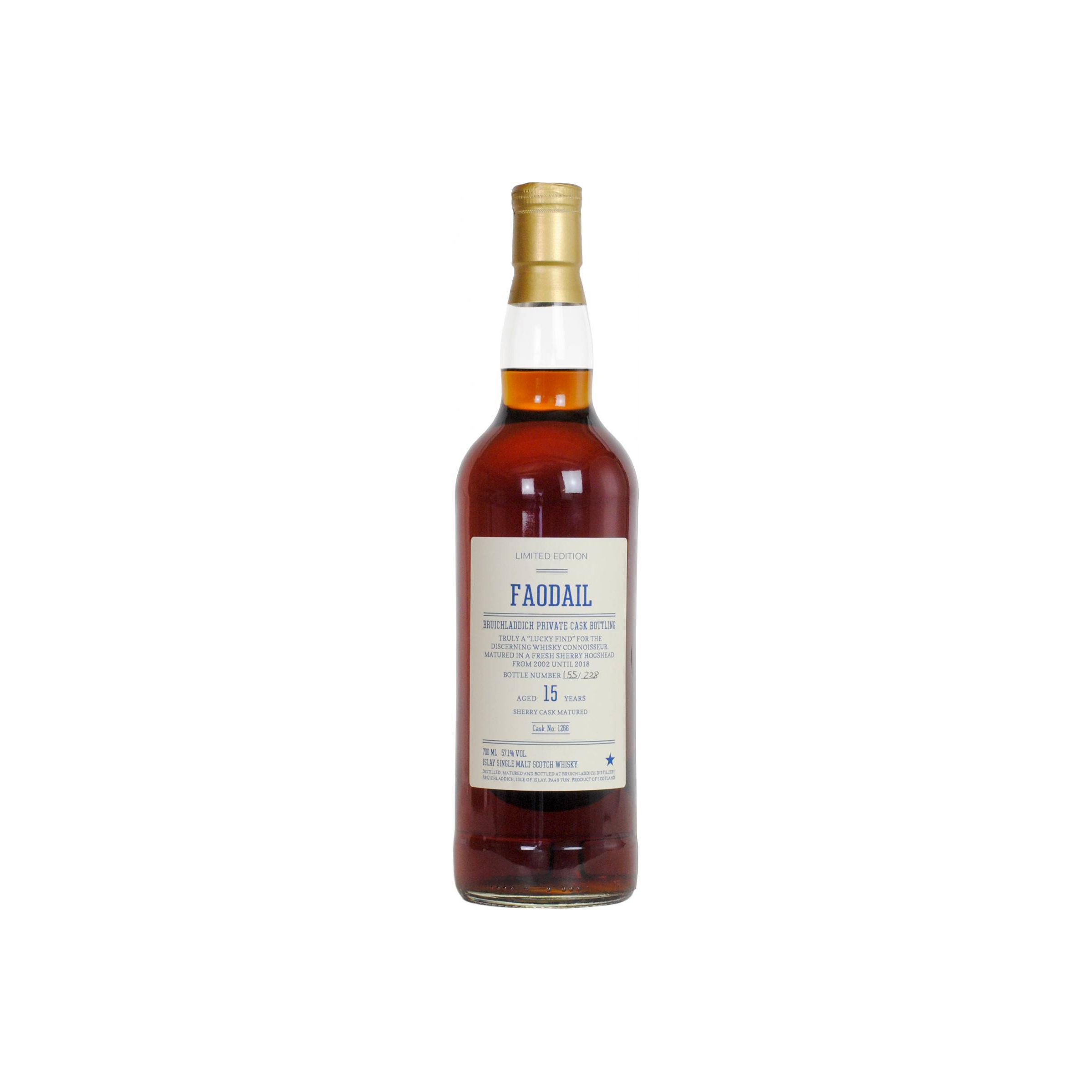 Bruichladdich 2002 15 Years Single Malt Whisky