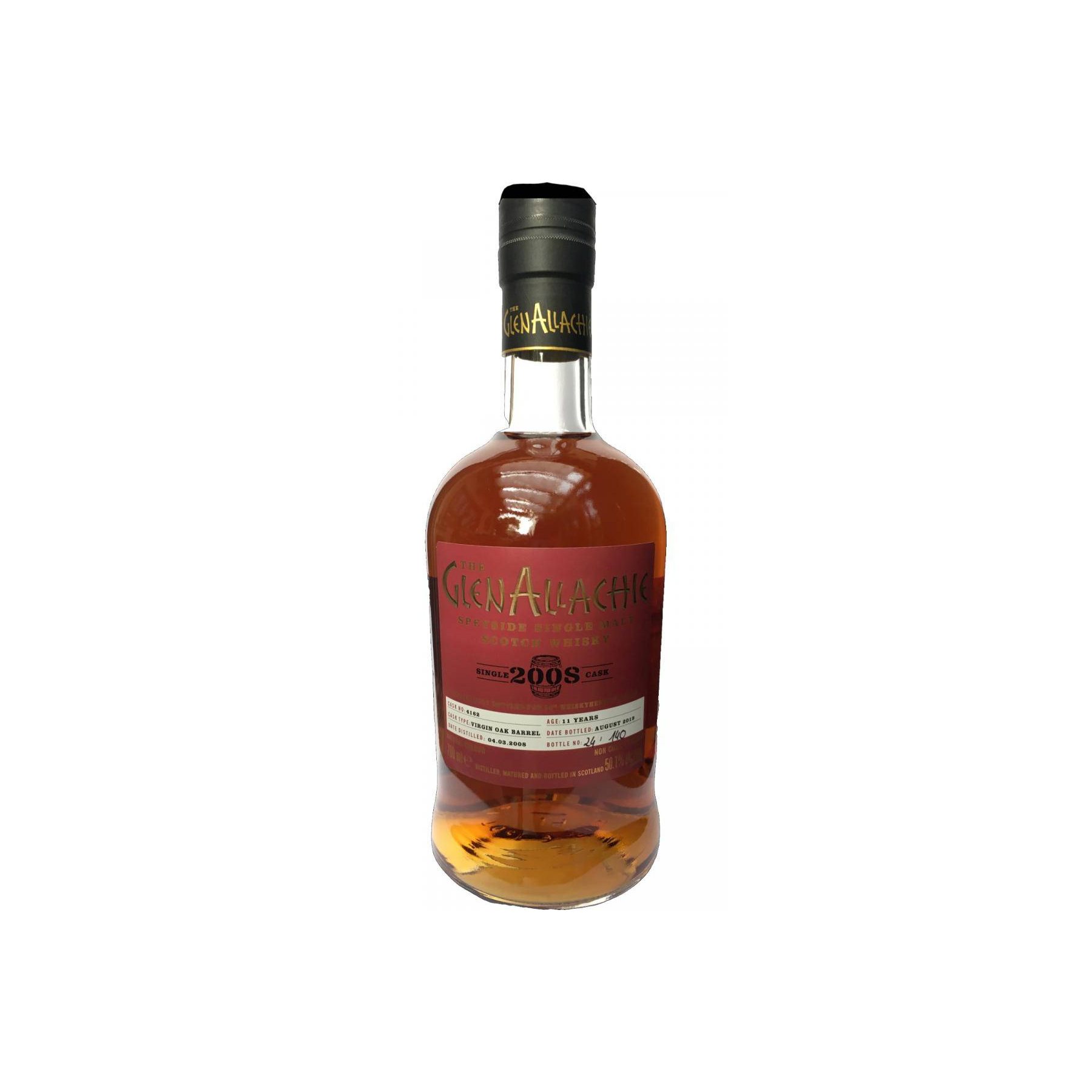 The GlenAllachie Single Cask 2008 11 Years Single Malt Whisky