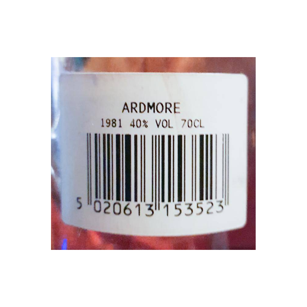 Ardmore Licensed Bottling 1981 16 Years Single Malt Whisky 3