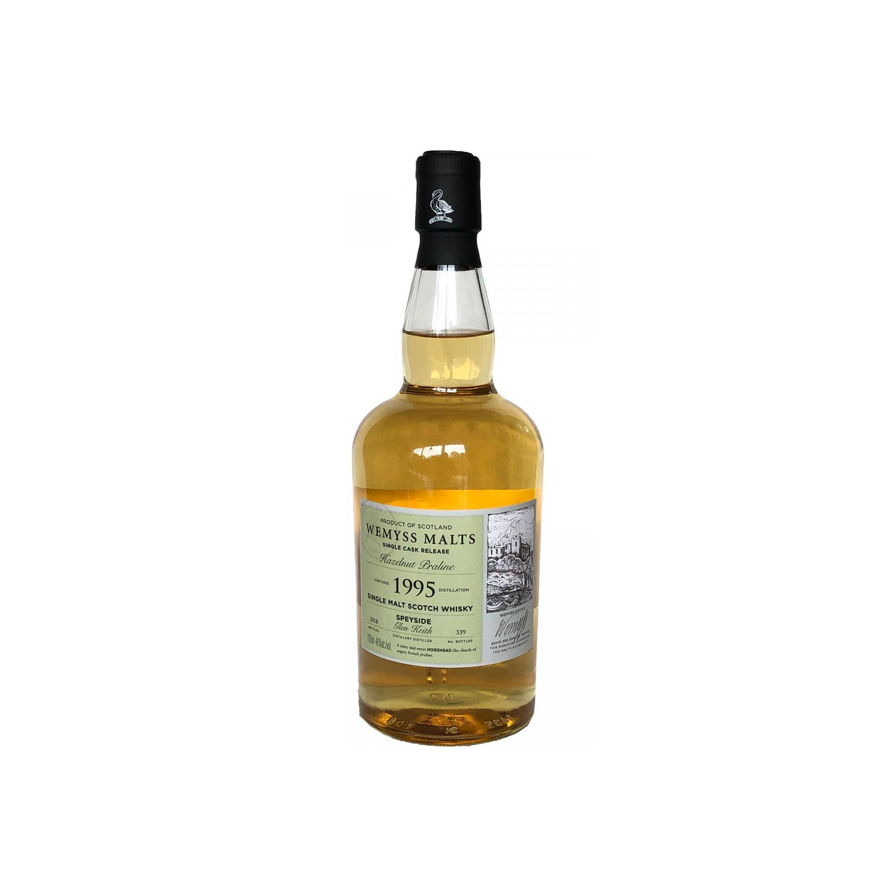 Glen Keith 1995 23 Years Single Malt Whisky