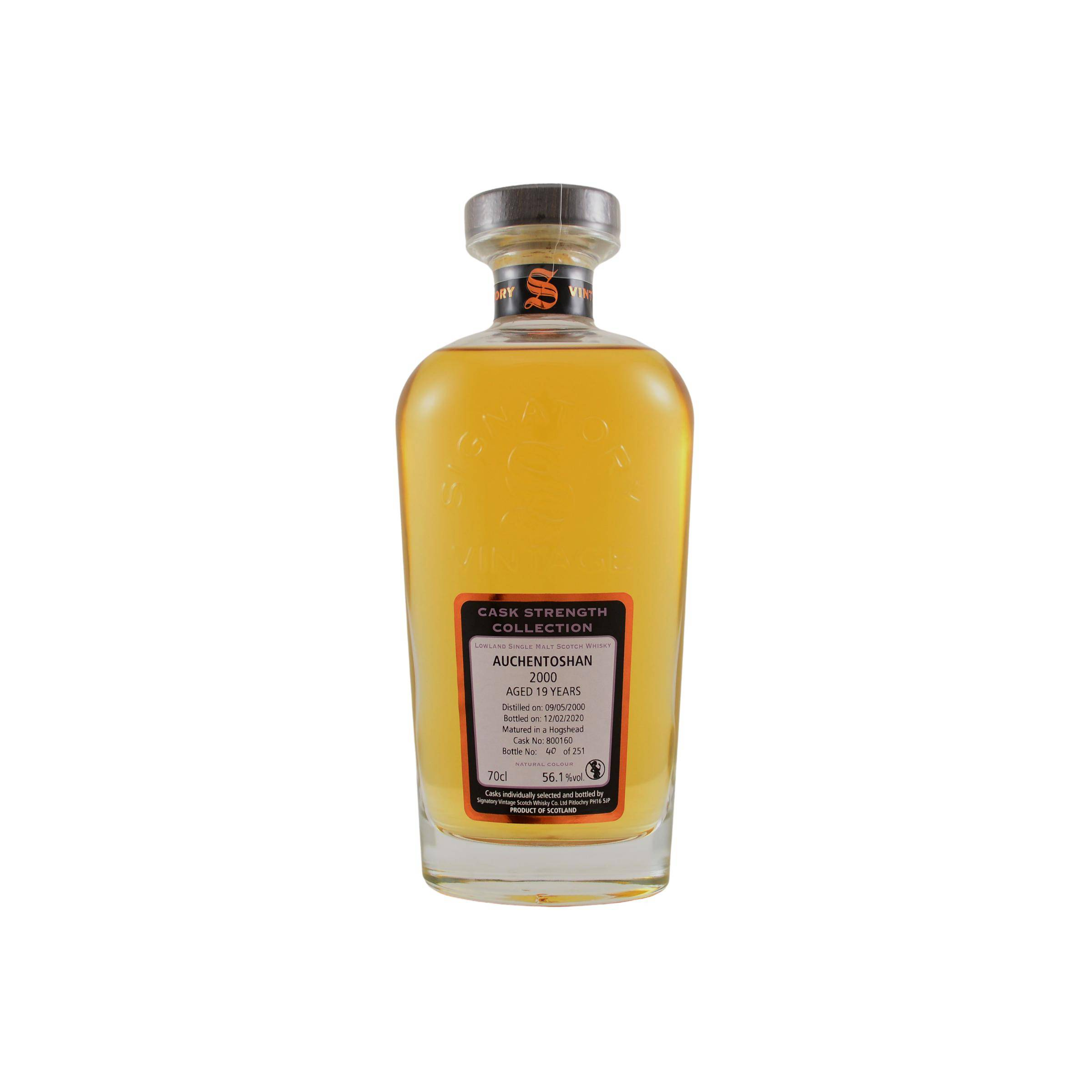 Auchentoshan Cask Strength Collection 2000 19 Years Single Malt Whisky