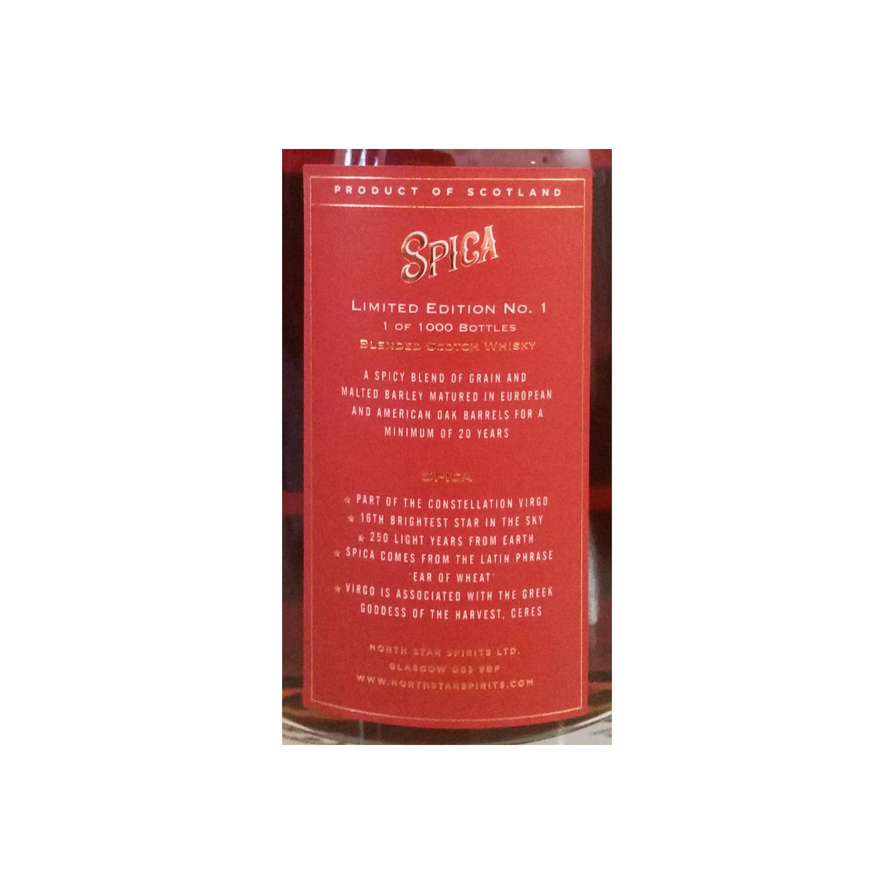 North Star Spirits 1997 20 Years Blended Whisky 2