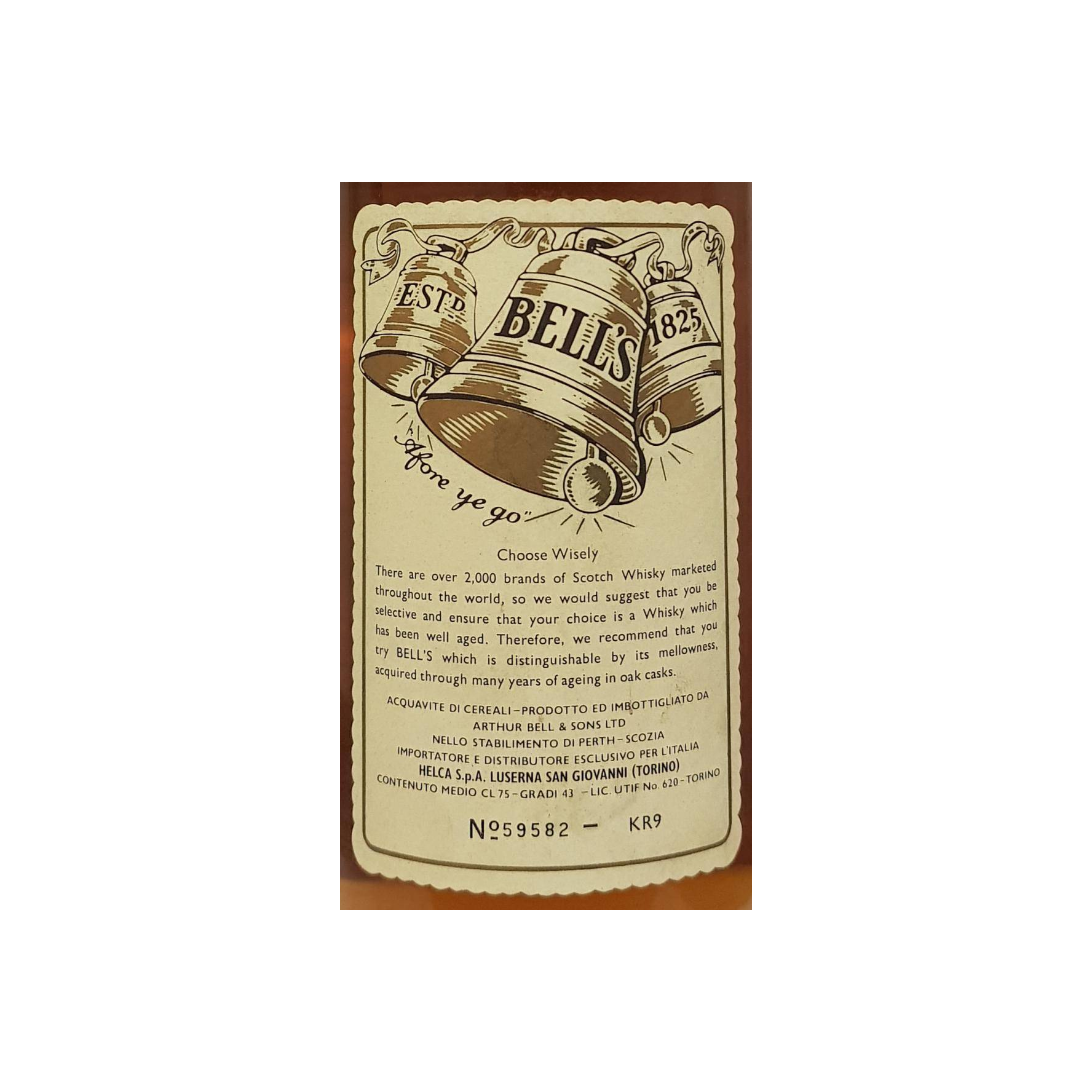 Bell's 05-year-old 3
