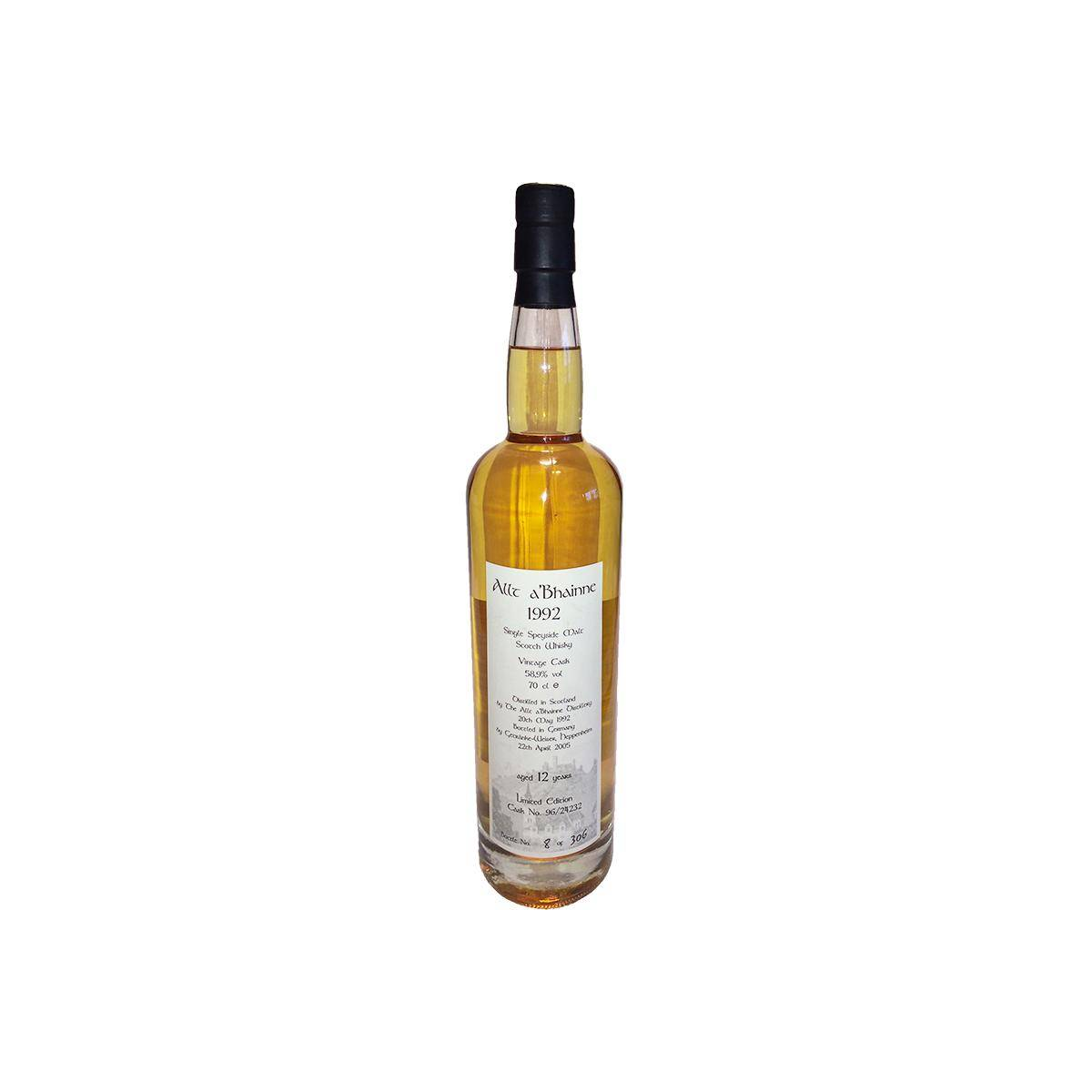 Allt-A-Bhainne Limited Edition 1992 13 Years Single Malt Whisky
