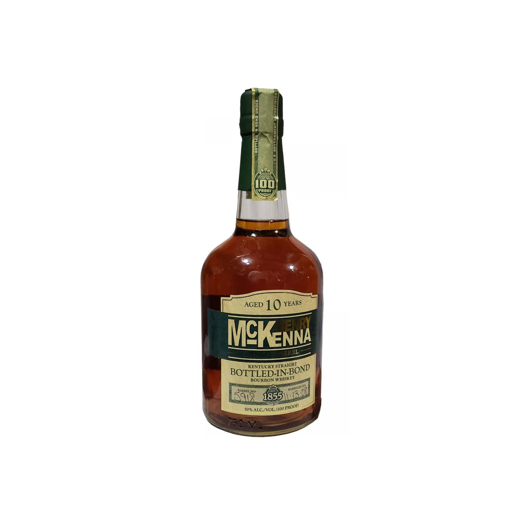 Henry McKenna Single Cask 2008 10 Years Bourbon Whisky