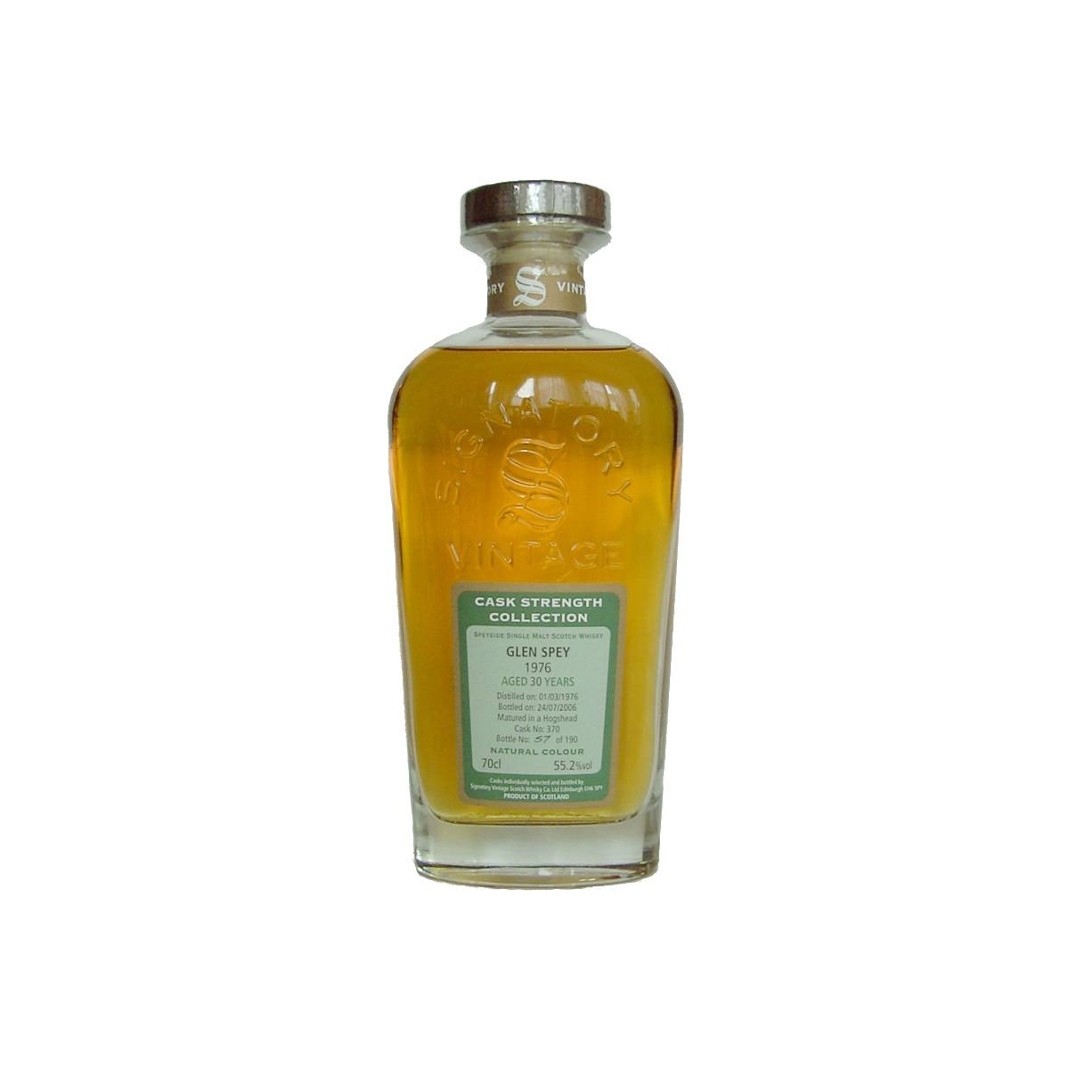 Glen Spey Cask Strength Collection 1976 30 Years Single Malt Whisky