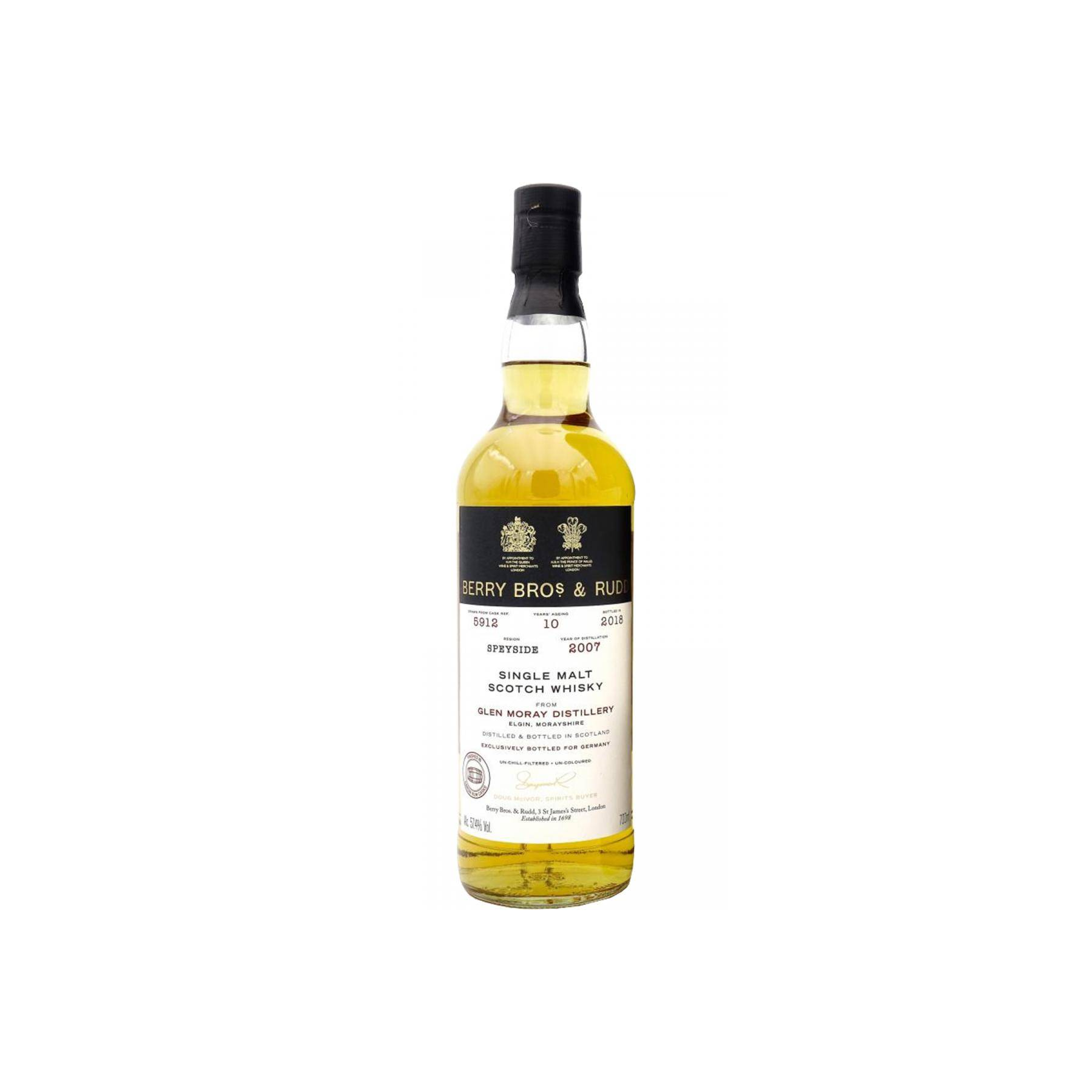 Glen Moray 2007 10 Years Single Malt Whisky