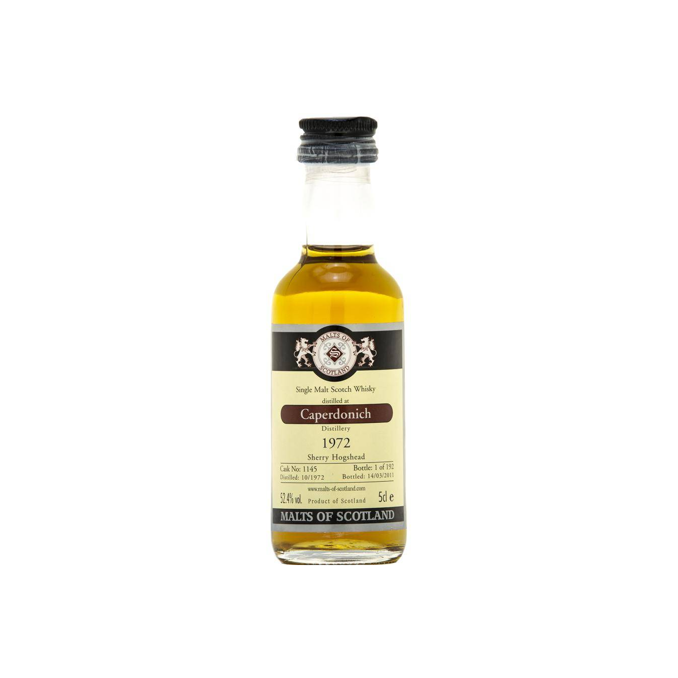 Caperdonich Miniature 1972 38 Years Single Malt Whisky 2