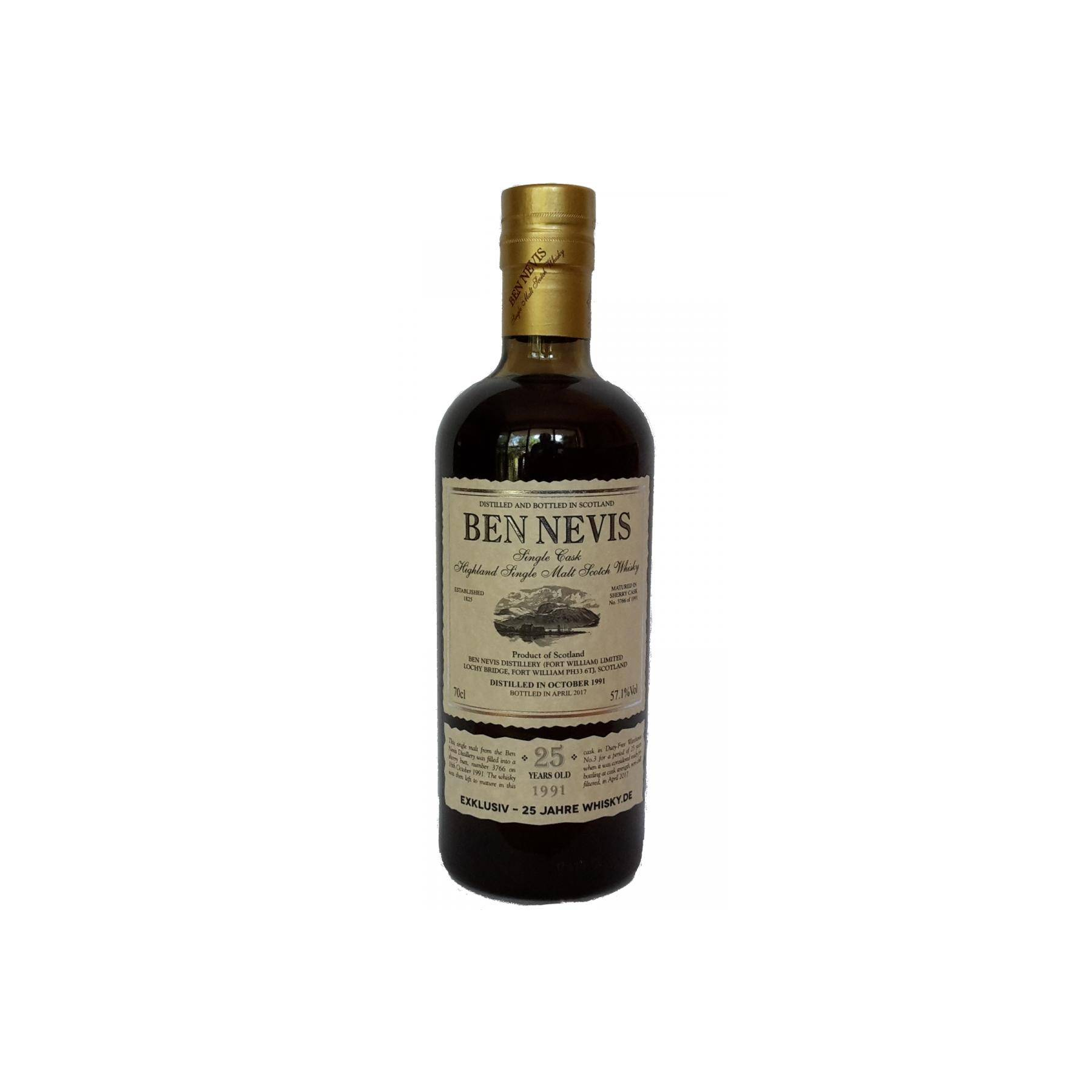 Ben Nevis 1991 25 Years Single Malt Whisky