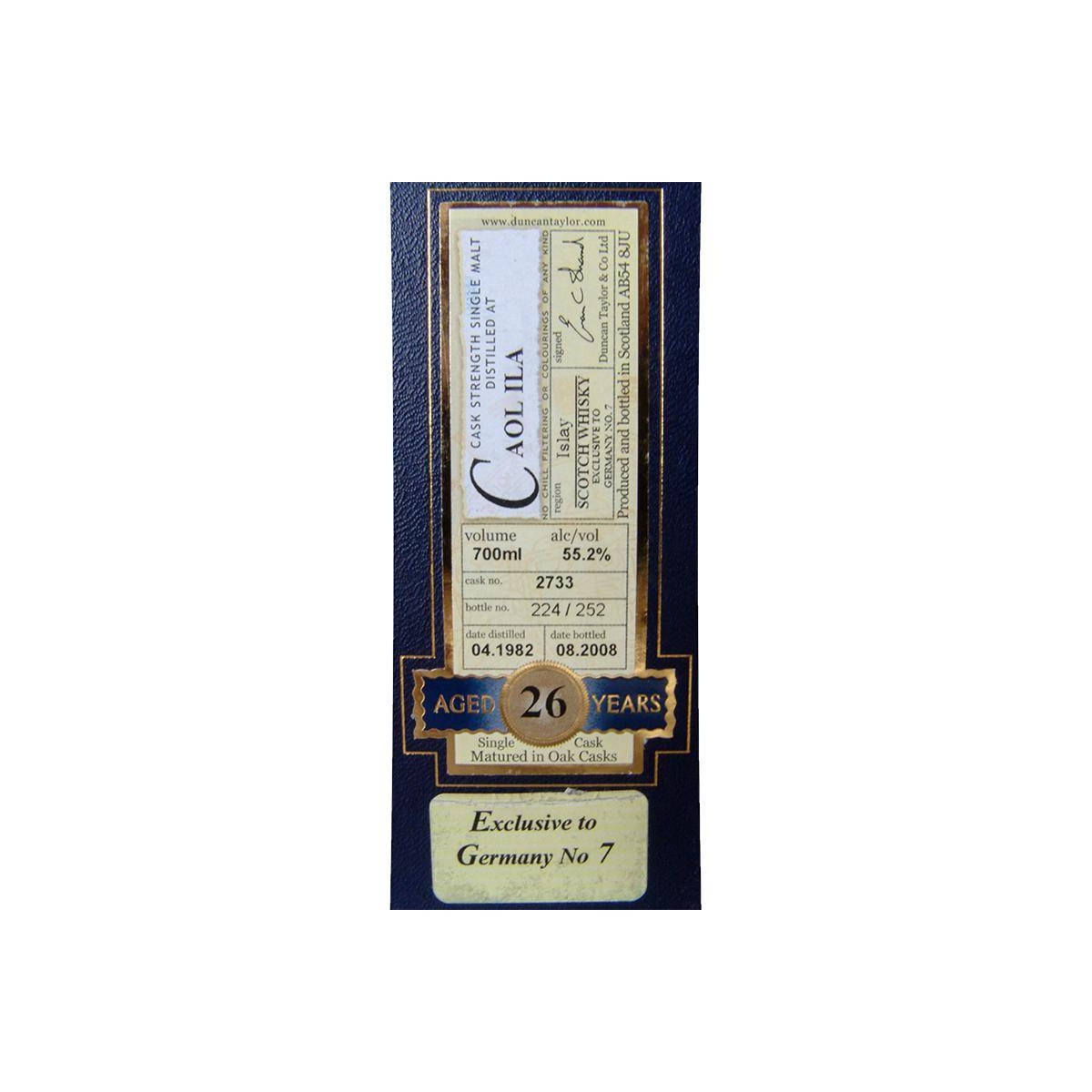 Caol Ila Rare Auld 1982 26 Years Single Malt Whisky 2