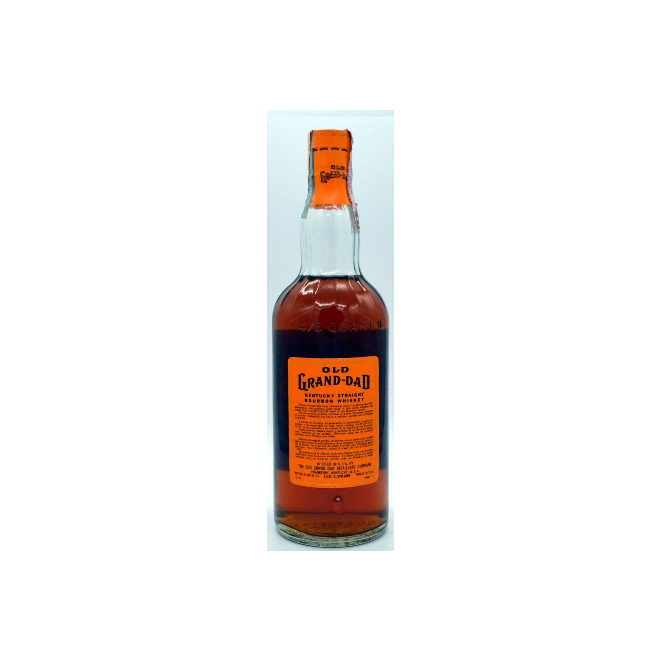 Old Grand-Dad Kentucky Straight Bourbon Whiskey 2