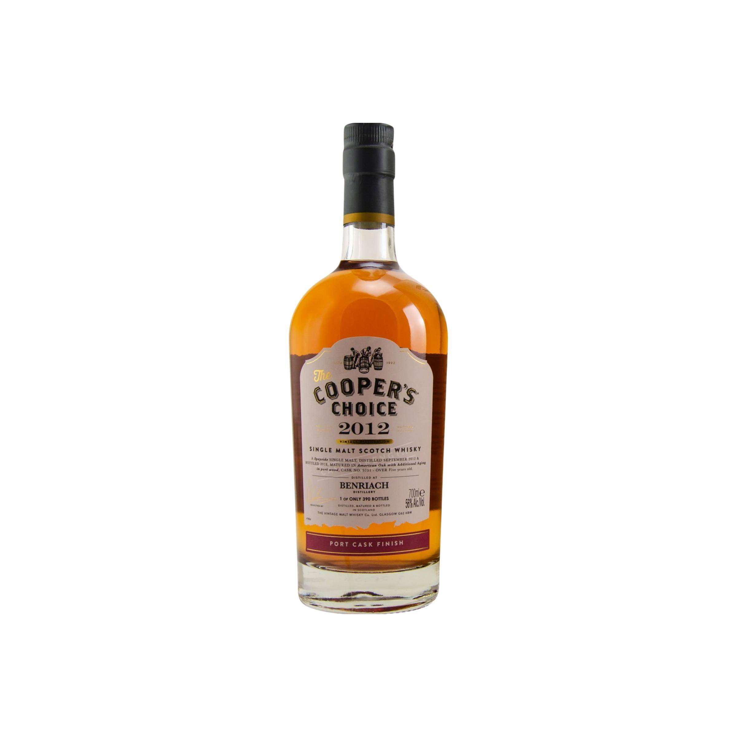 BenRiach The Cooper's Choice 2012 5 Years Single Malt Whisky