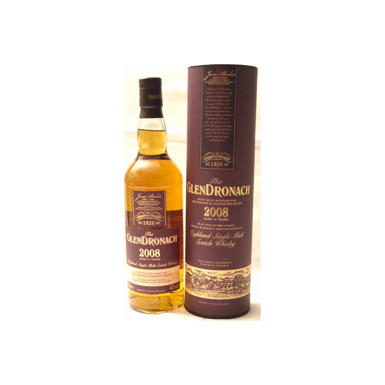 GlenDronach 2008 11 Years Single Malt Whisky 3