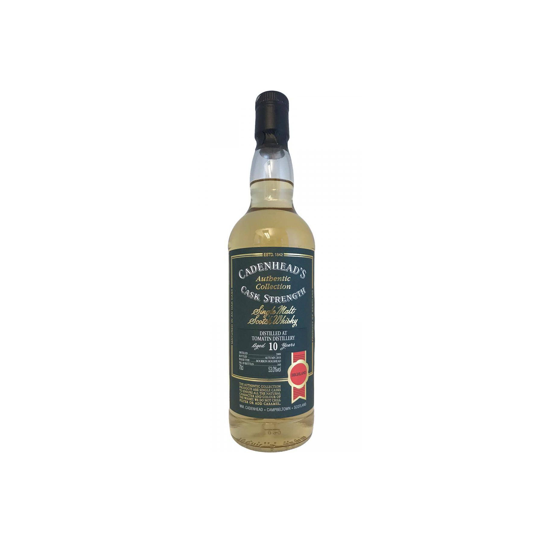 Tomatin Authentic Collection 2008 10 Years Single Malt Whisky
