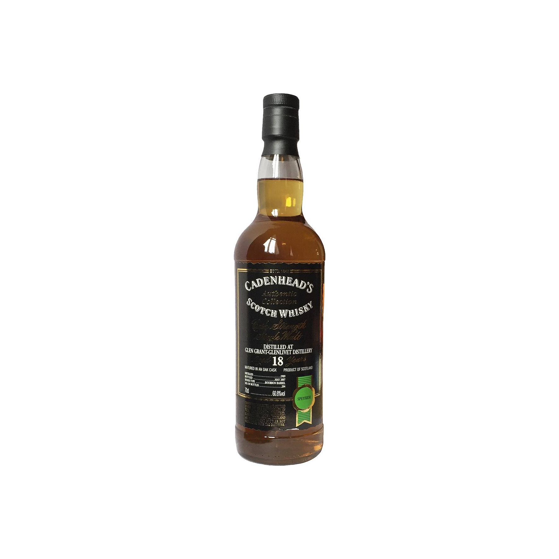 Glen Grant Authentic Collection 1989 18 Years Single Malt Whisky