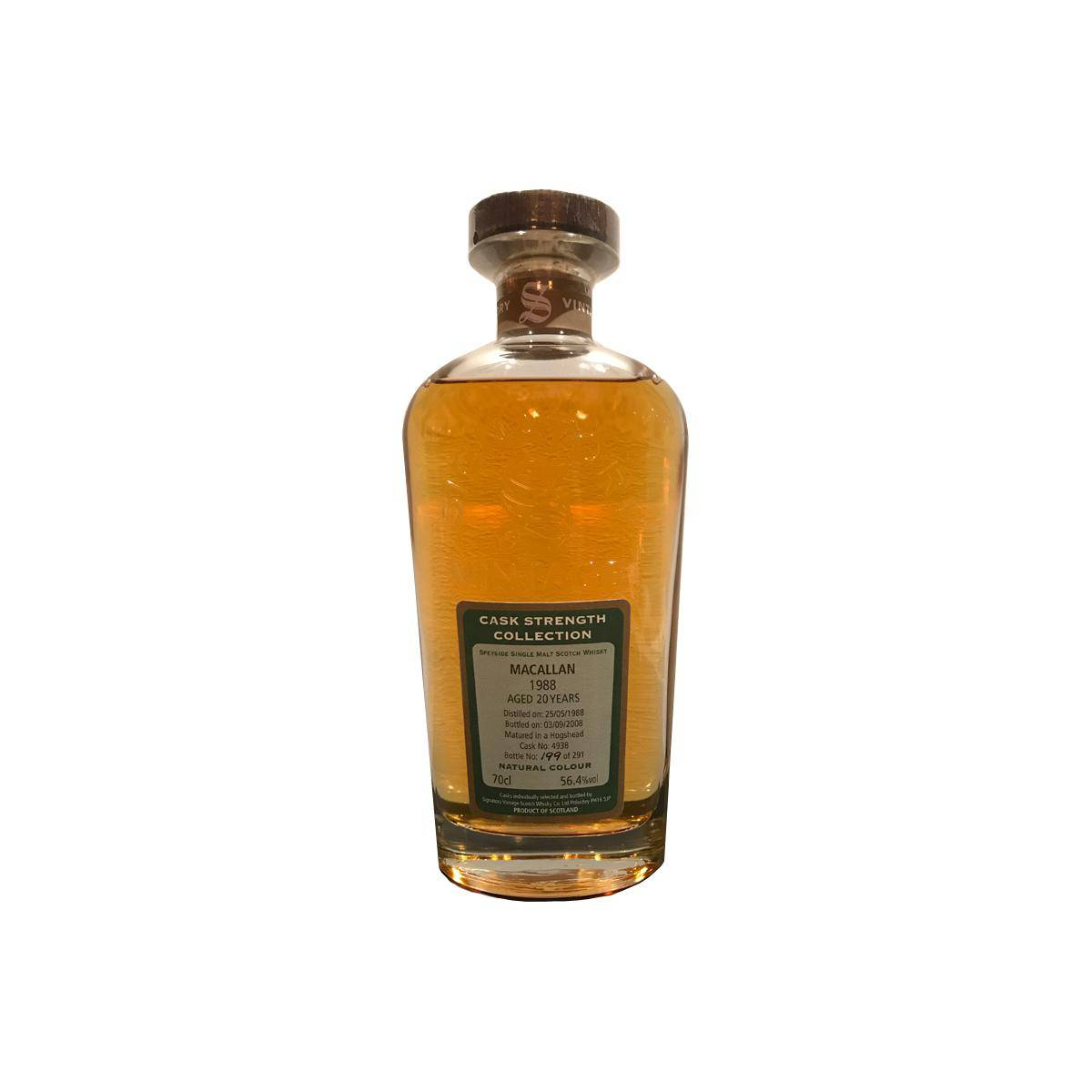 The Macallan Cask Strength Collection 1988 20 Years Single Malt Whisky