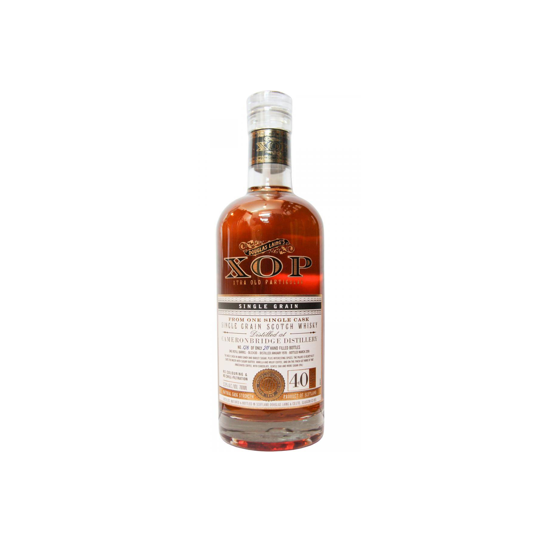 Cameronbridge 1978 40 Years Single Grain Whisky