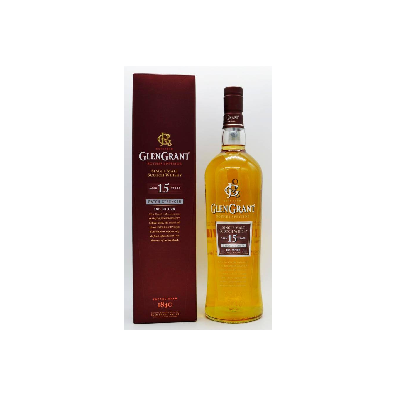 Glen Grant 15 Years Single Malt Whisky 3