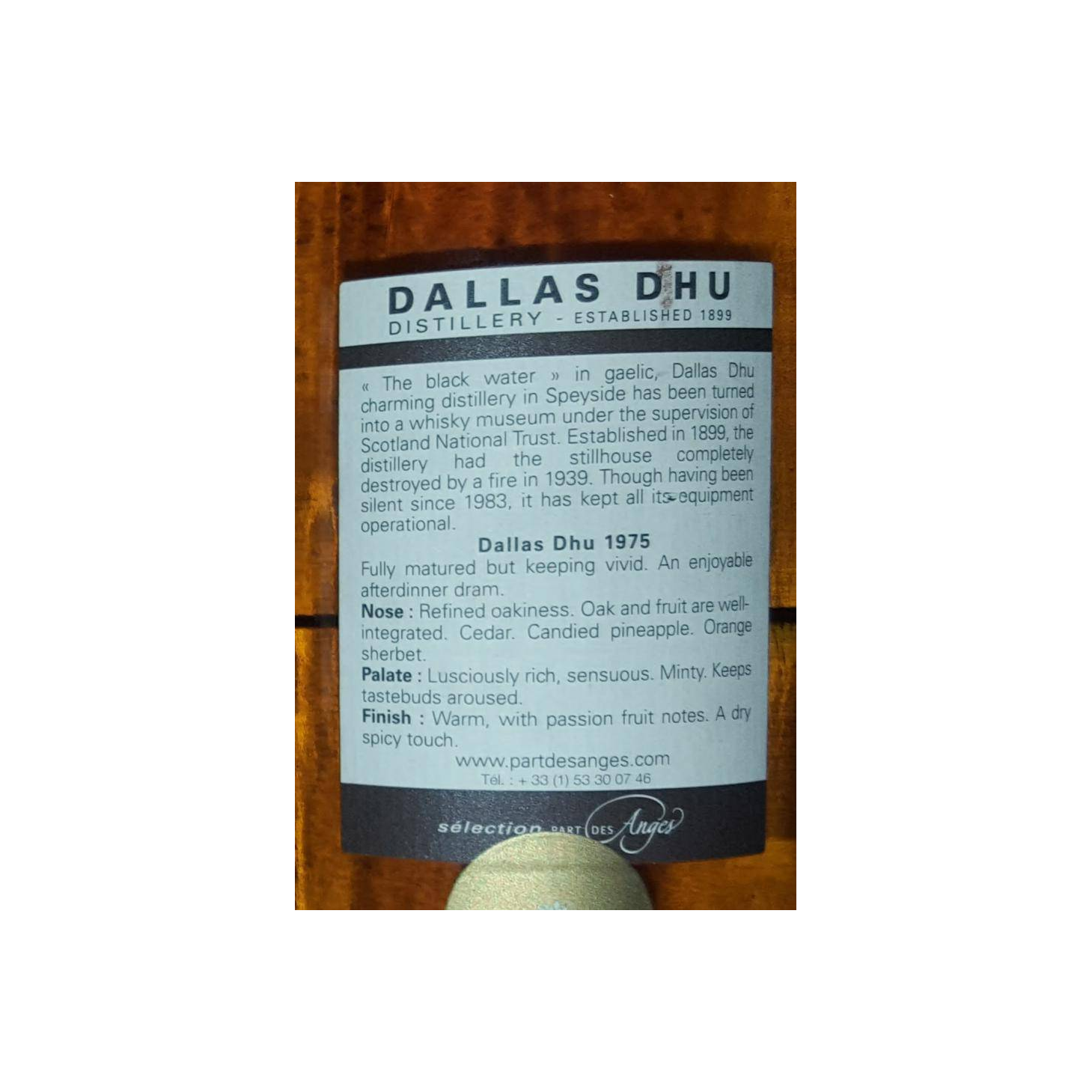 Dallas Dhu 1975 31 Years Single Malt Whisky 2