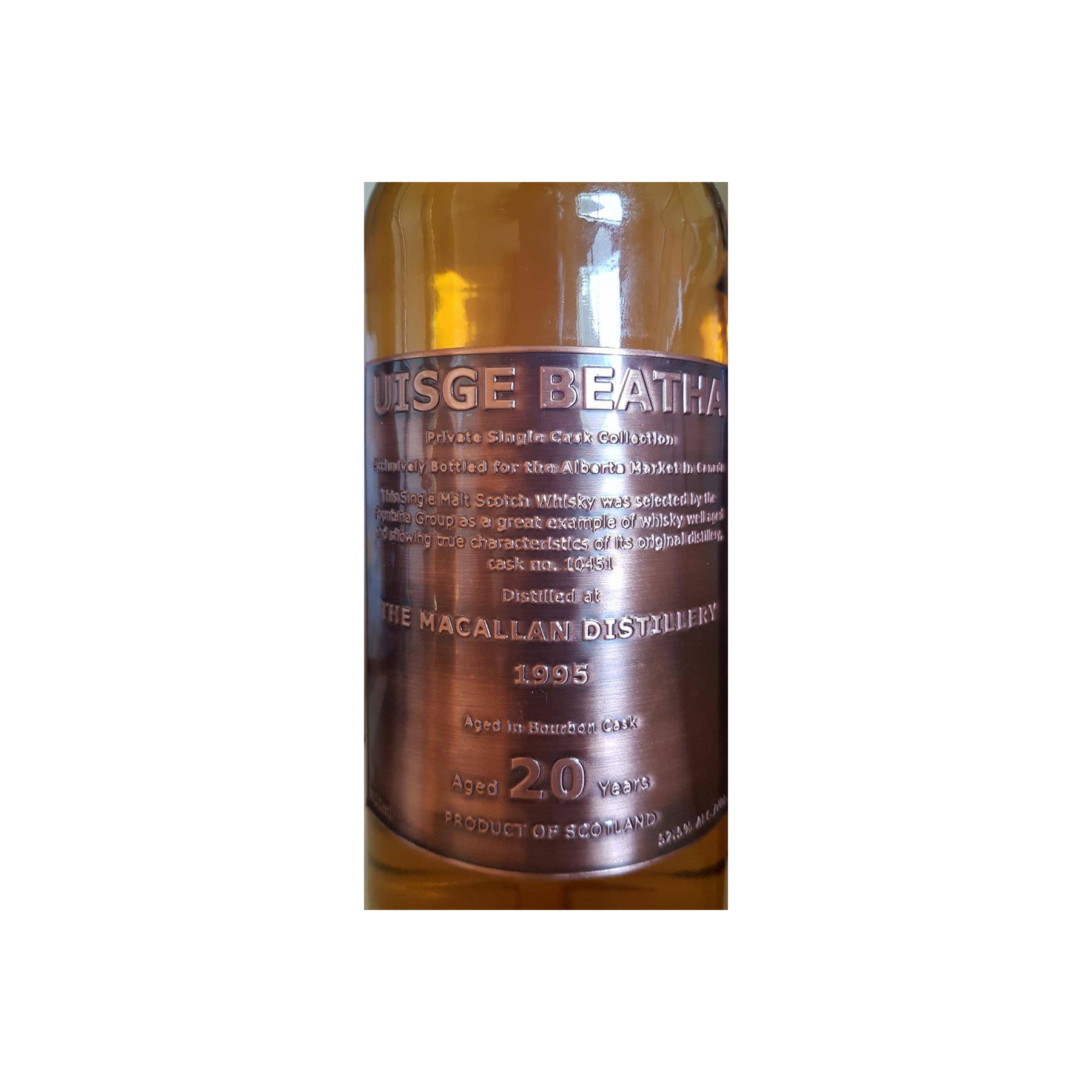 The Macallan 1995 20 Years Single Malt Whisky 2