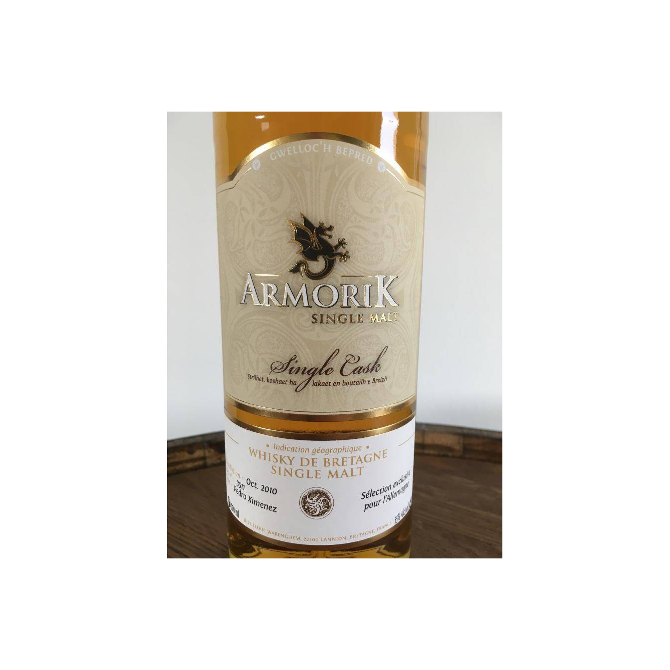 Armorik Single Cask 2010 7 Years Single Malt Whisky 2