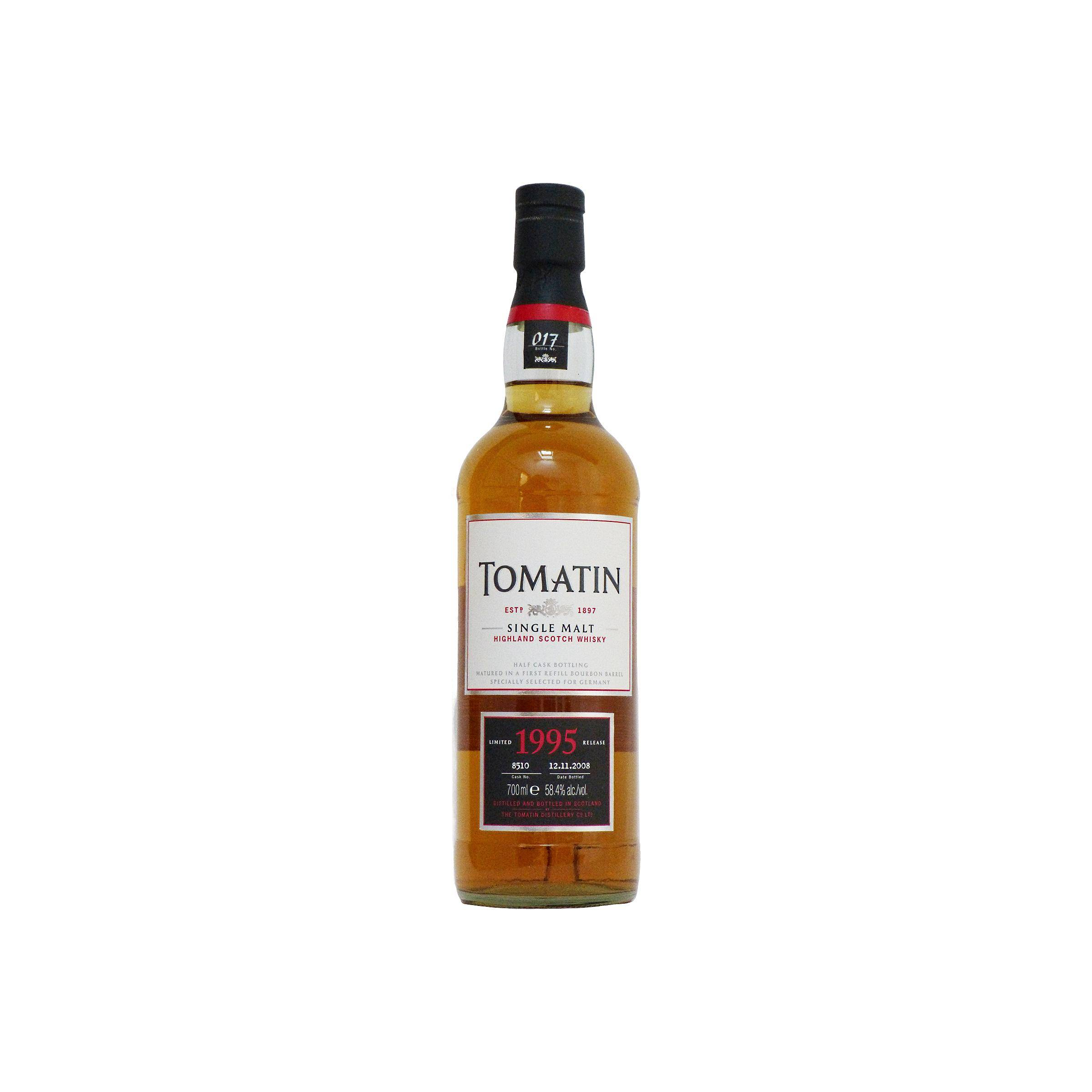 Tomatin Single Cask 1995 13 Years Single Malt Whisky