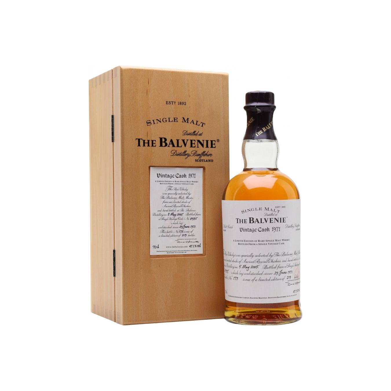 The Balvenie 1971 33 Years Single Malt Whisky 2