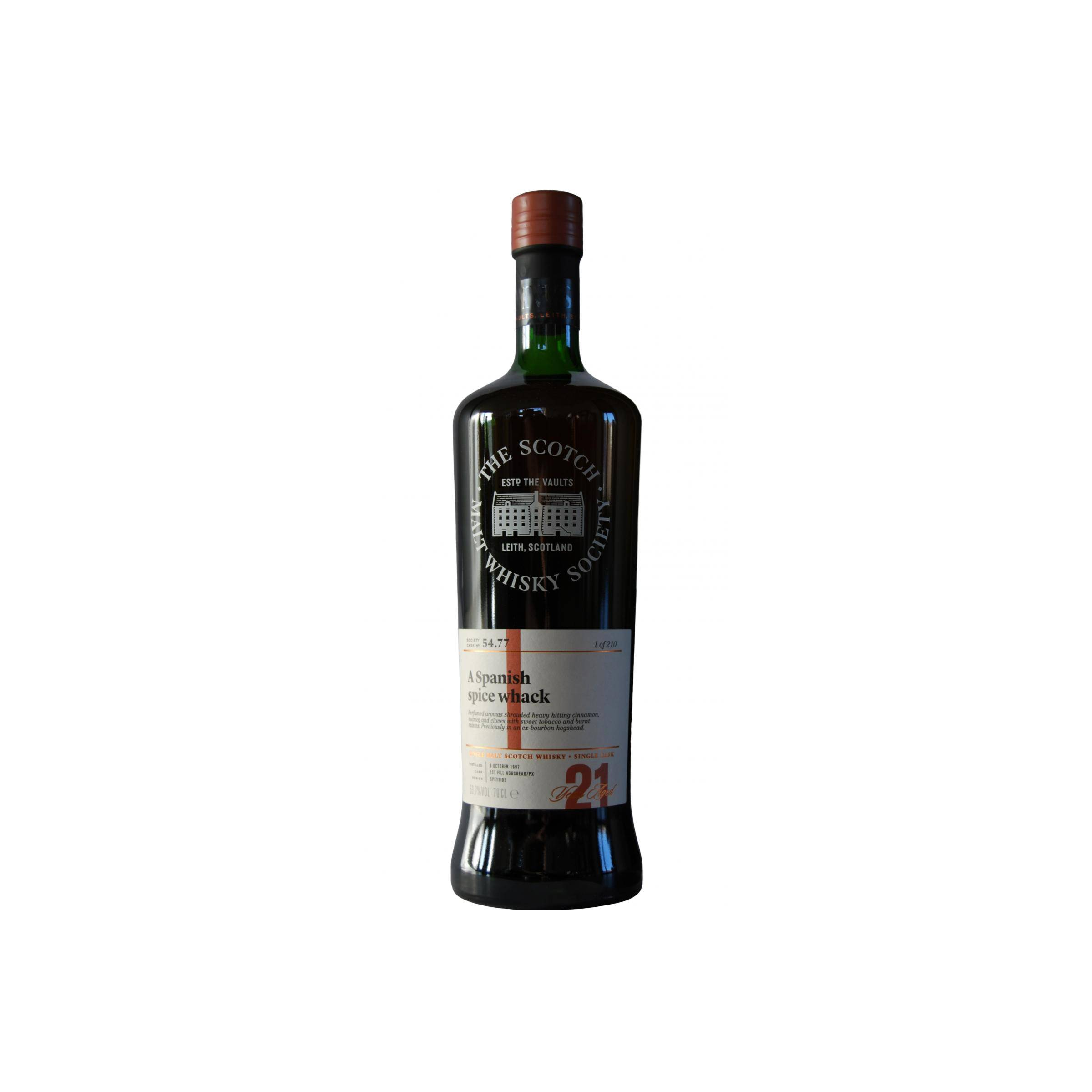 The Scotch Malt Whisky Society 1997 21 Years Single Malt Whisky