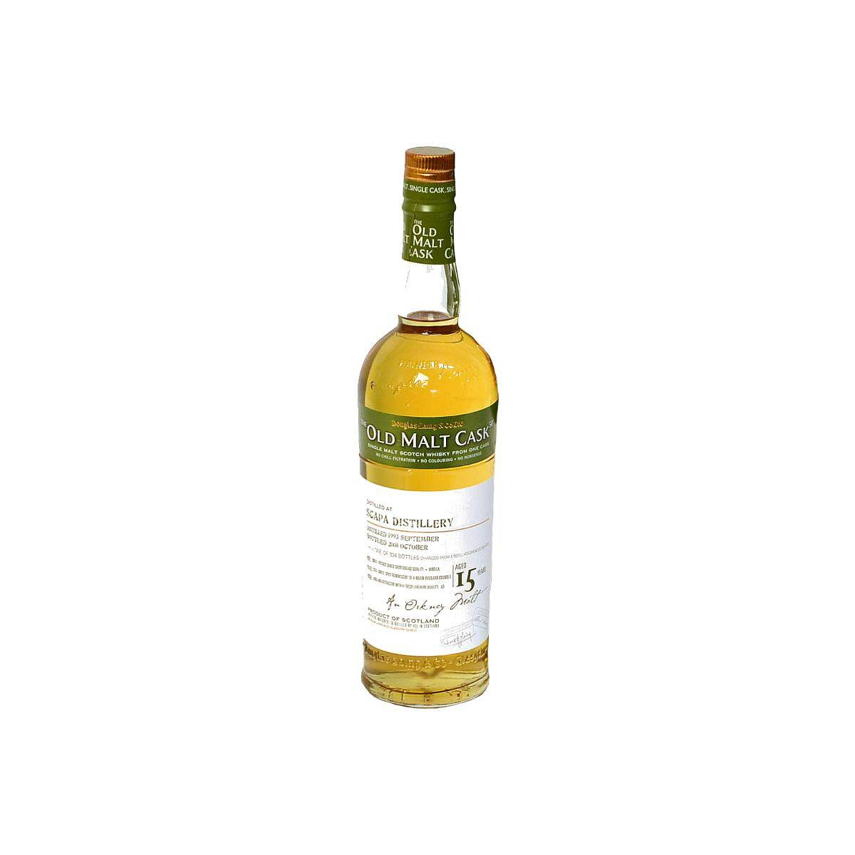 Scapa Old Malt Cask 1993 15 Years Single Malt Whisky 2