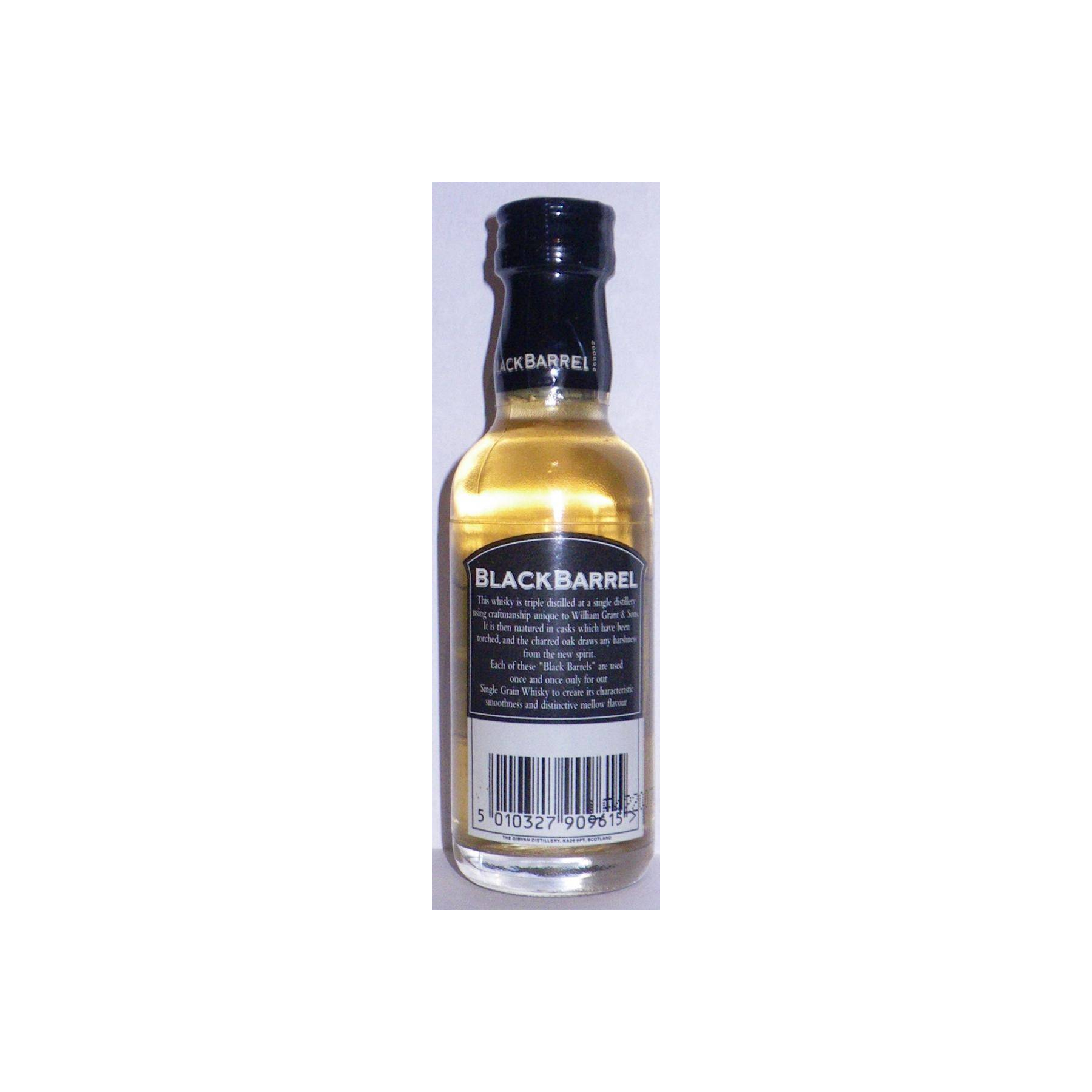 Black Barrel Single Grain Scotch Whisky 3